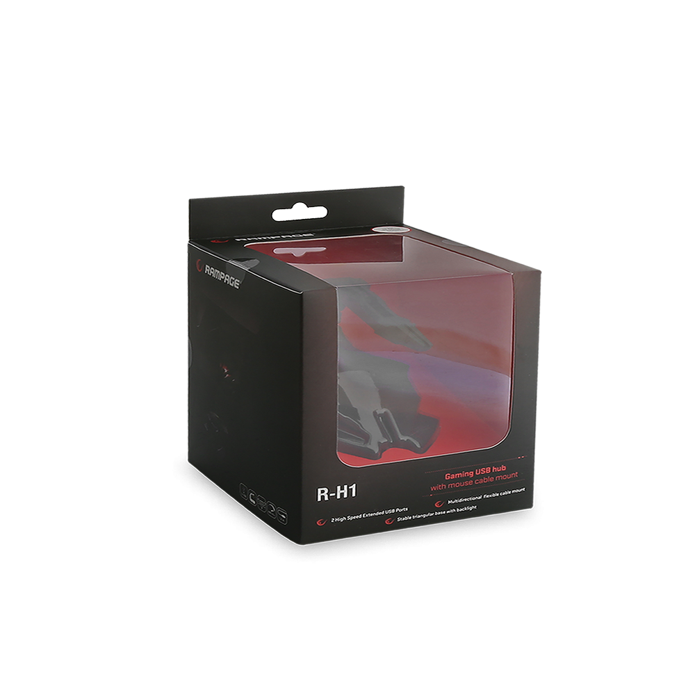 R-H1 Usb Hub + Kablo Tutucu 2 Port Usb 2.0 - Rampage