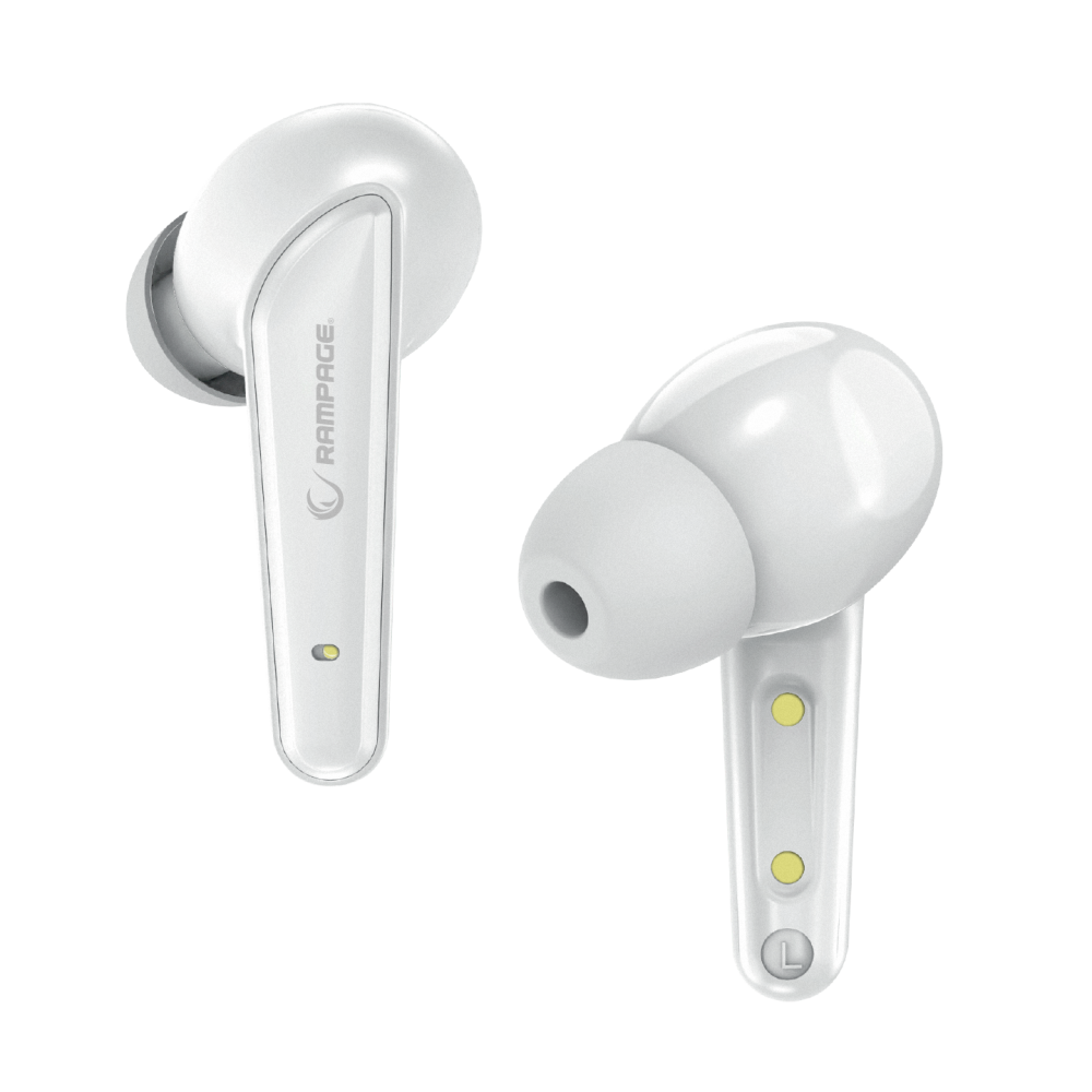 RM-TWS01G VIPER Bluetooth TWS Kablosuz Oyuncu Kulaklığı - Beyaz - Rampage