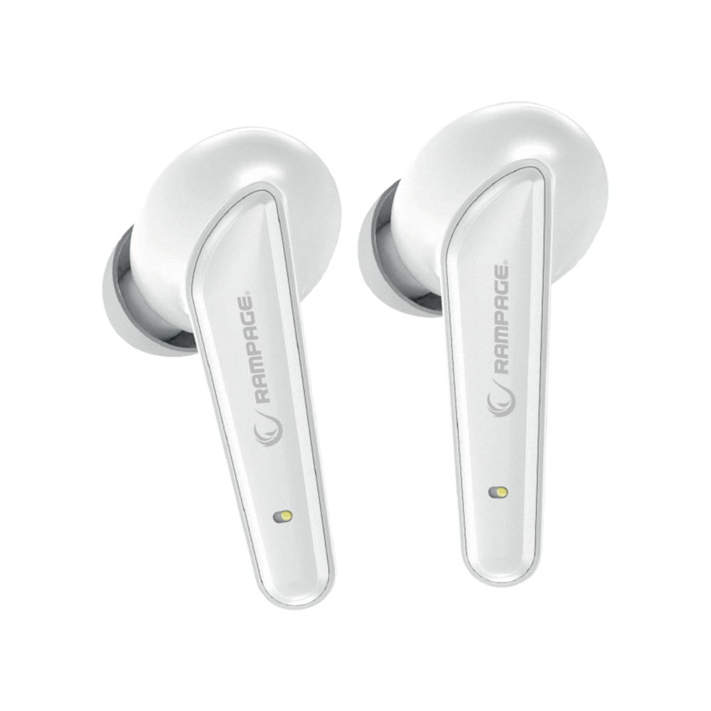 RM-TWS01G VIPER Bluetooth TWS Kablosuz Oyuncu Kulaklığı - Beyaz - Rampage
