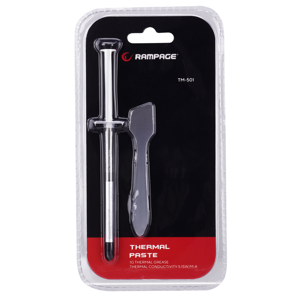 TM-501 1g 5.15w/m.K Gri Slim Tüp Termal Macun - Rampage