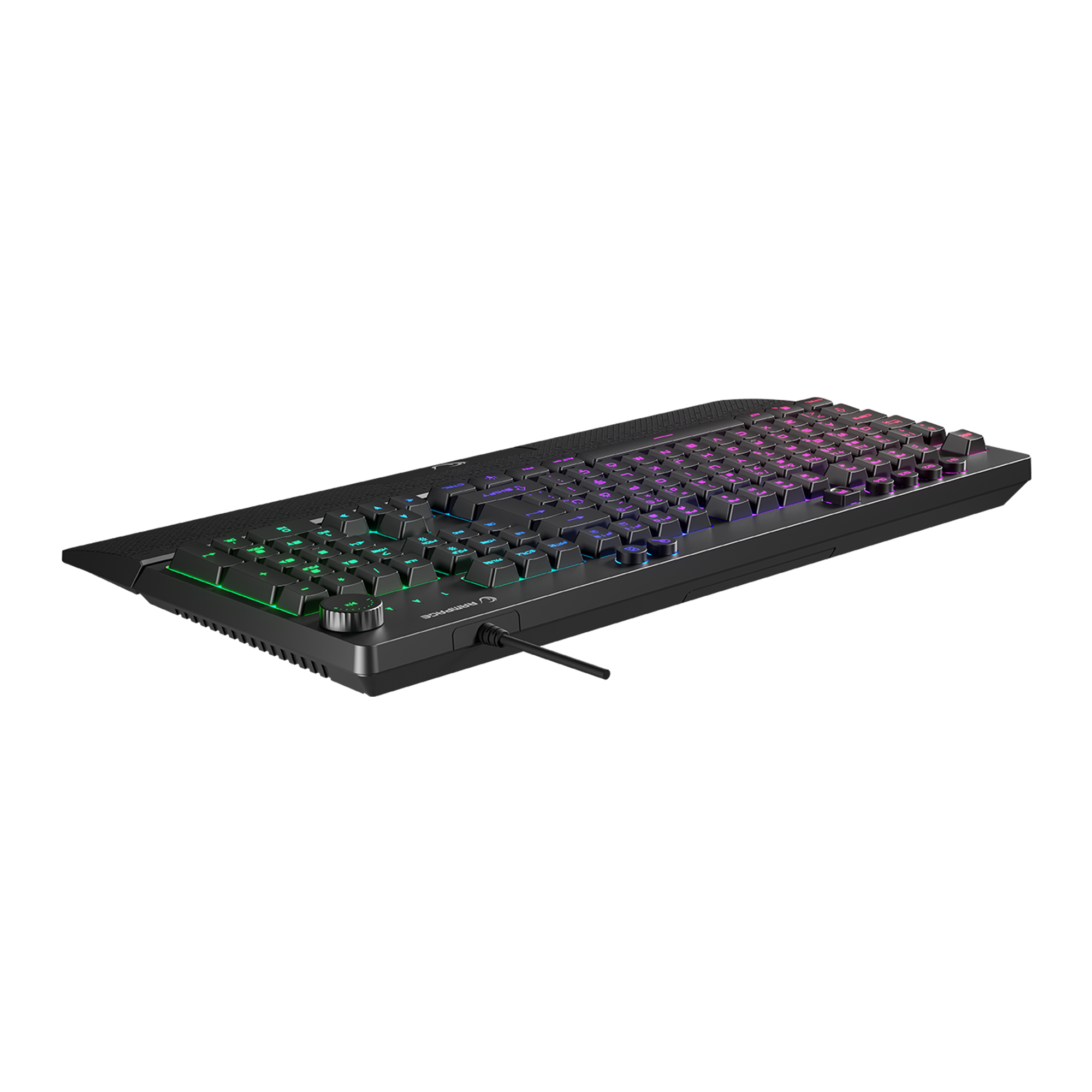 RGB 4 Makro Tuş Bilek Destekli Oyuncu Klavyesi