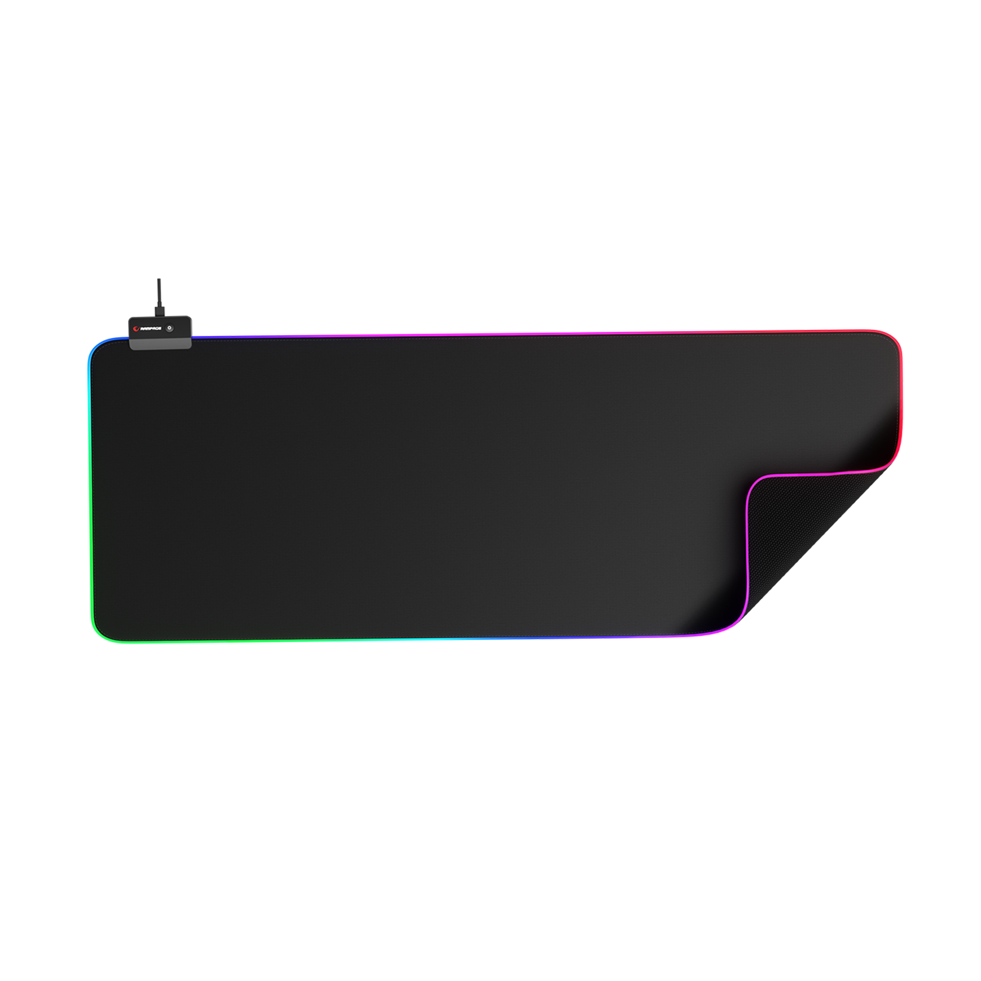 Mp-24 30x80 cm RGB Oyuncu Mouse Pad-Siyah