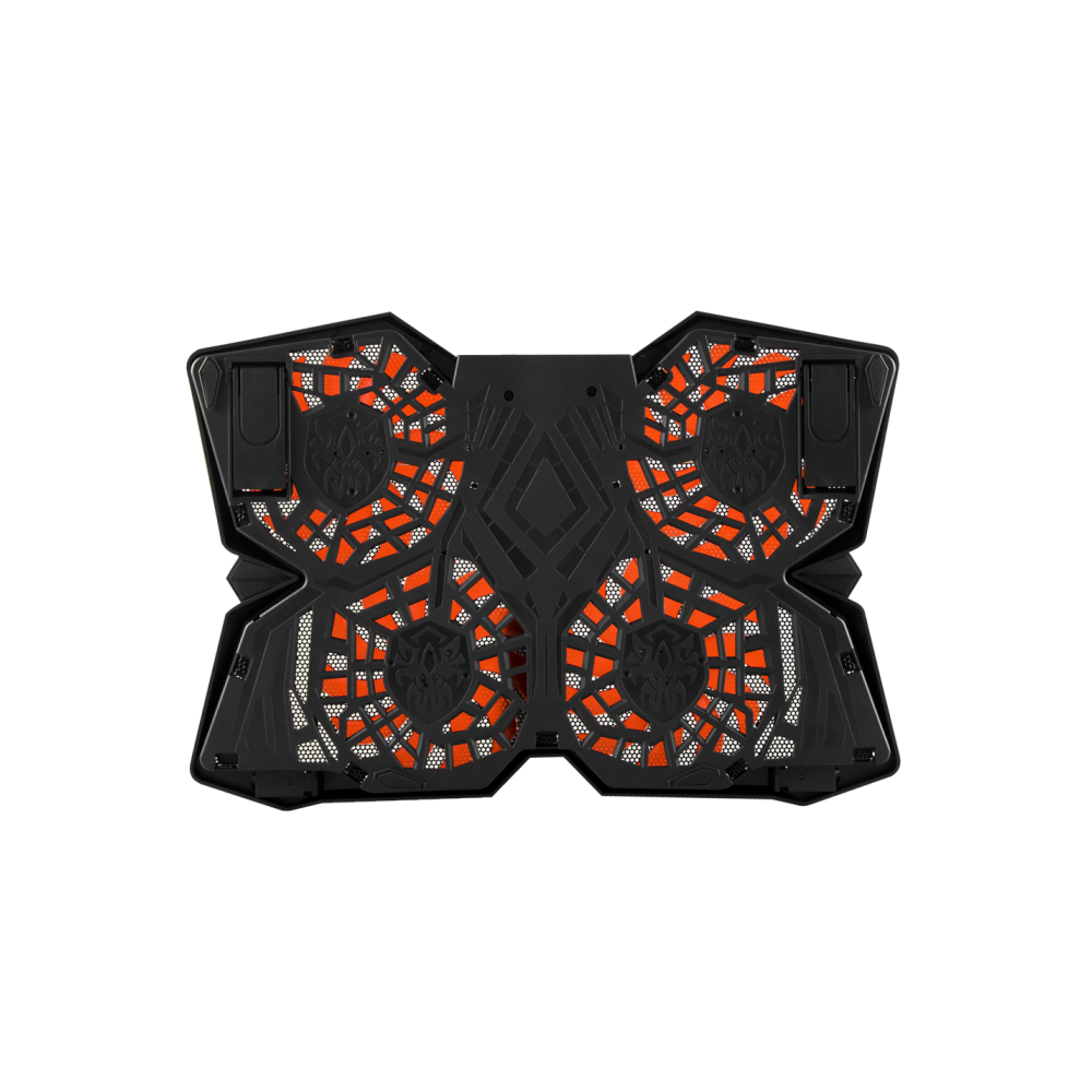 AD-RC3 X-DRAGON Siyah 4 Adet Fan 10-17 inç Notebook Soğutucu Stand - Rampage