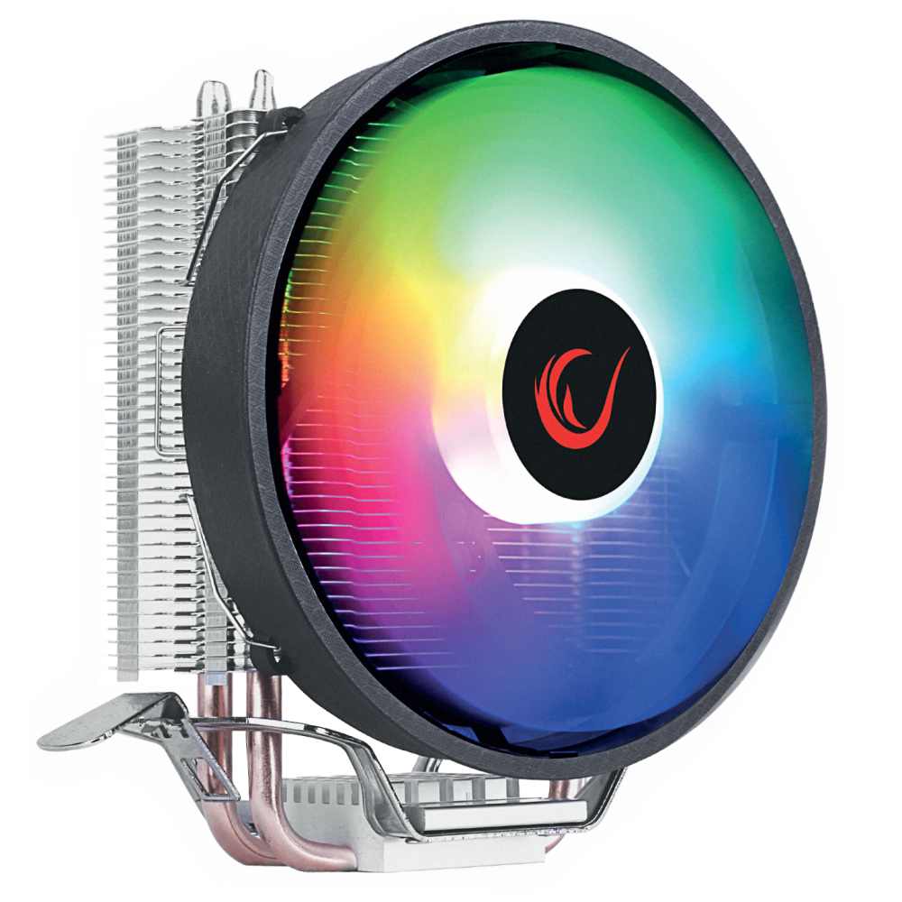 RM-C08 COOLMAX 23.6CFM 1500RPM 12cm AMD/Intel LGA1200 Uyumlu RGB Hava Soğutmalı CPU Fan - Rampage