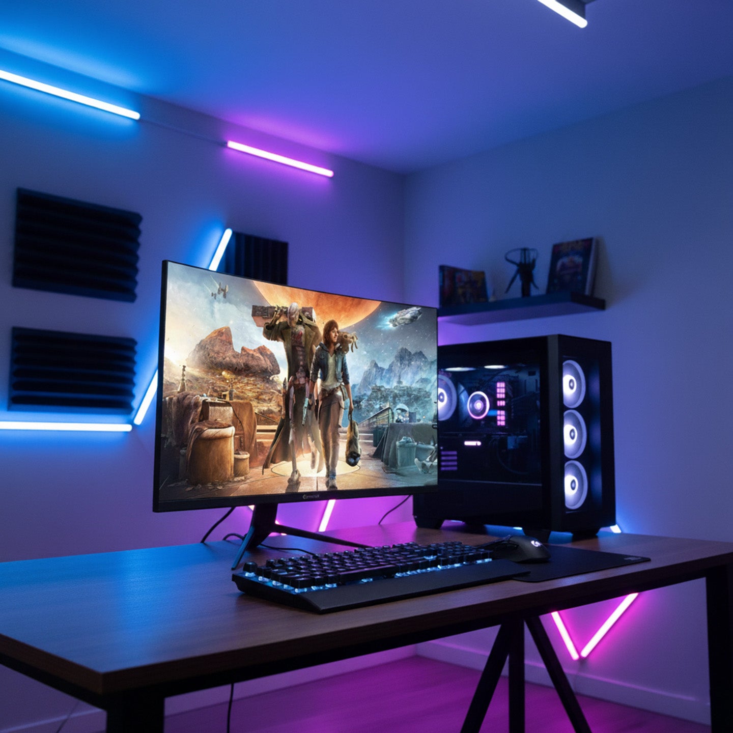 32" 240Hz 1ms CSOT VA FHD Freesync HDR RGB PC Curved Oyuncu Monitörü