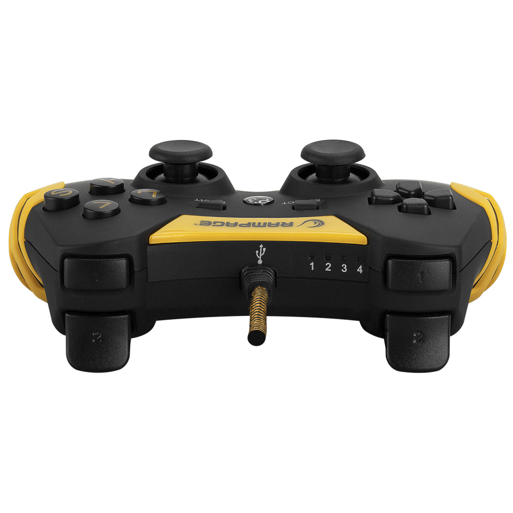 SG-R218 PS3/PC X INPUT Sarı USB 1.8m Joypad - Rampage