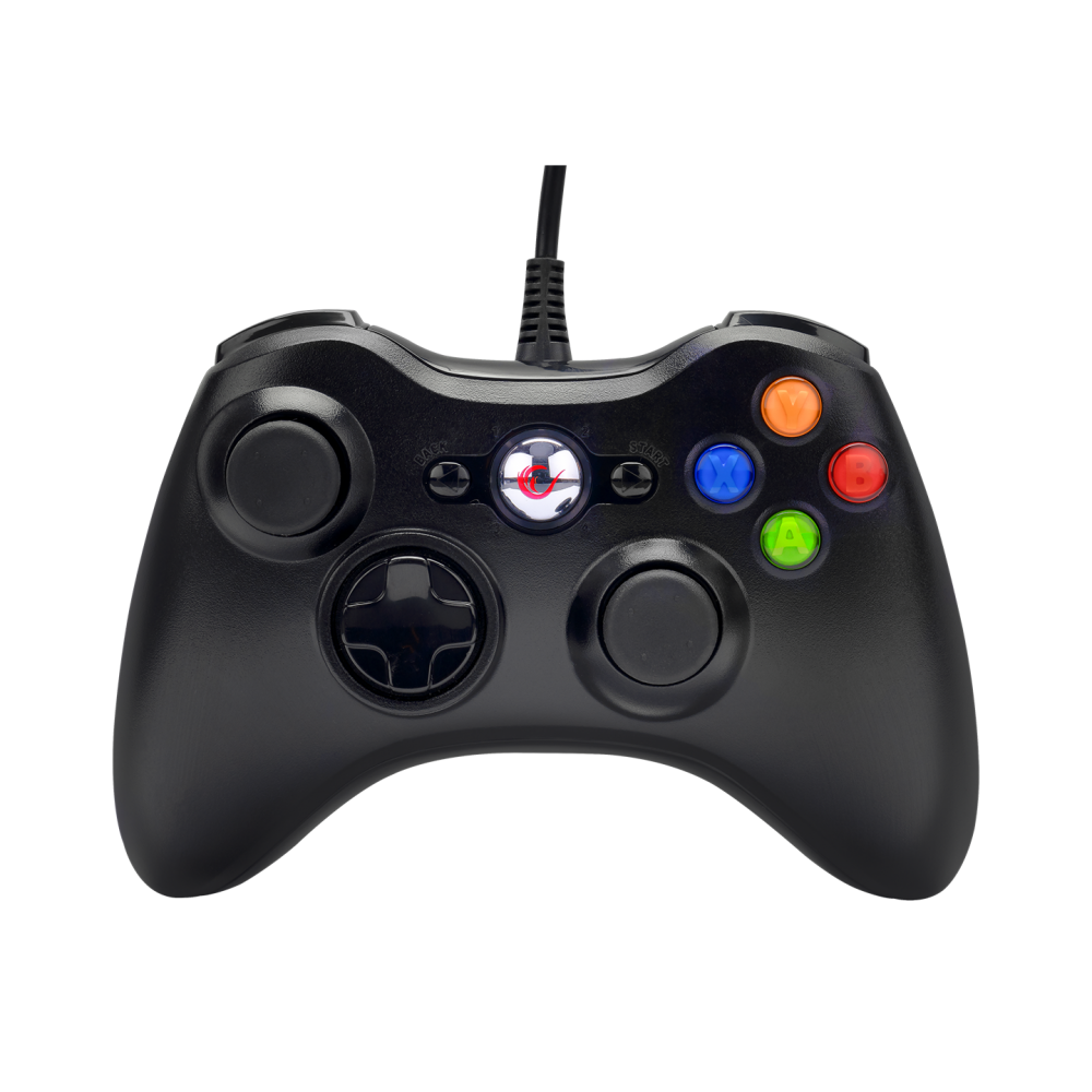 SG-R360 Siyah Xbox-360 ve USB PC Destekli Kablolu Gamepad Oyun Kolu - Rampage