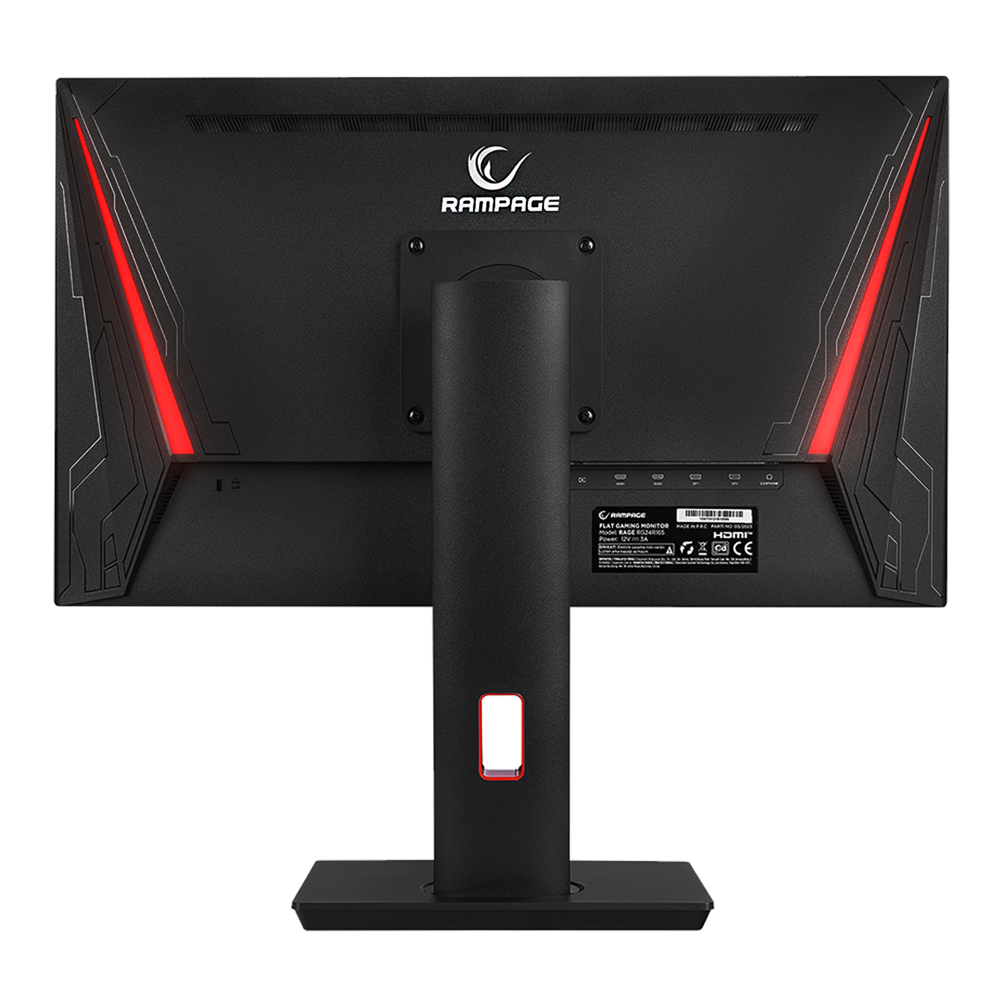 Rage RG24R165 24'' 165Hz BOE IPS FHD RGB Freesync HDR Pivot PC Flat Gaming Monitor