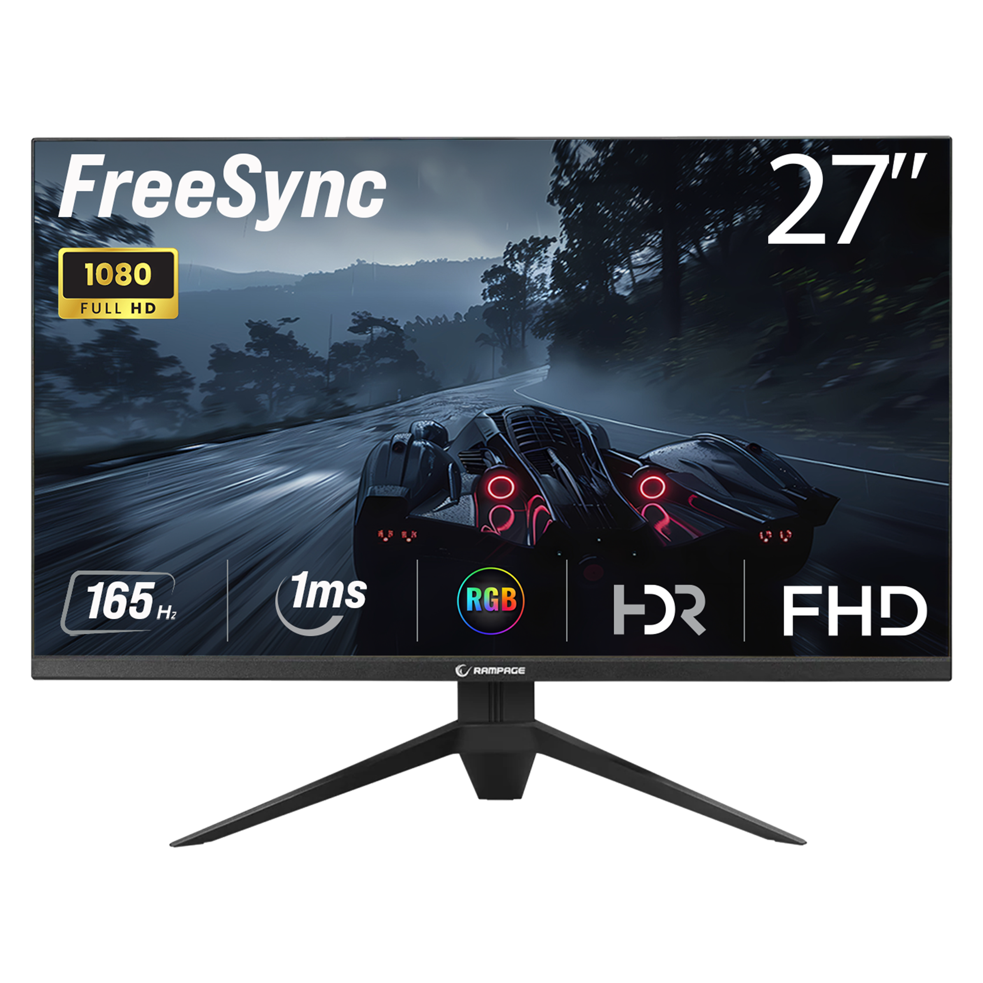 Eagle EG27R165 27” 165Hz 1ms FHD Gaming Monitor