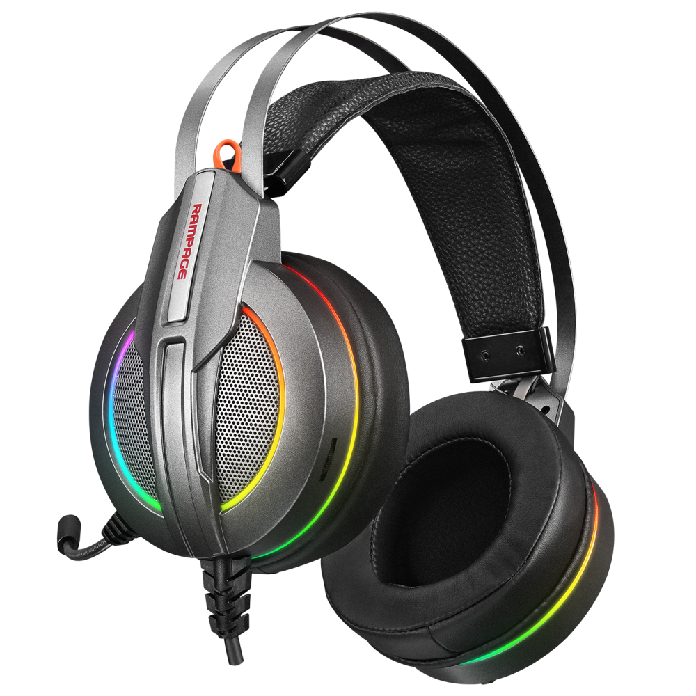 RM-K6 STARK PLUS RGB 7.1 Oyuncu Kulaklığı - Rampage
