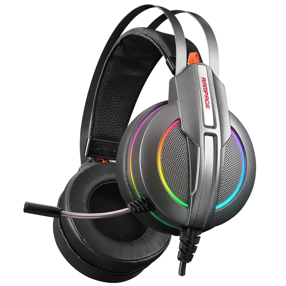 RM-K6 STARK PLUS RGB 7.1 Oyuncu Kulaklığı - Rampage