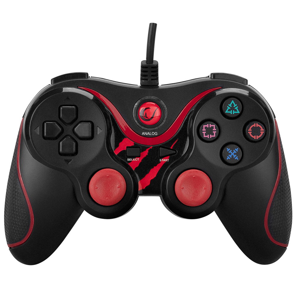 SG-R601 PS3/PC Kırmızı USB 1.8m Joypad - Rampage