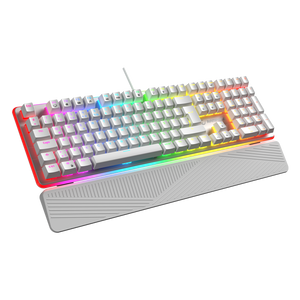 Kb-R96 Ultimate Optical Switch Waterproof Mechanical Gaming Keyboard-White