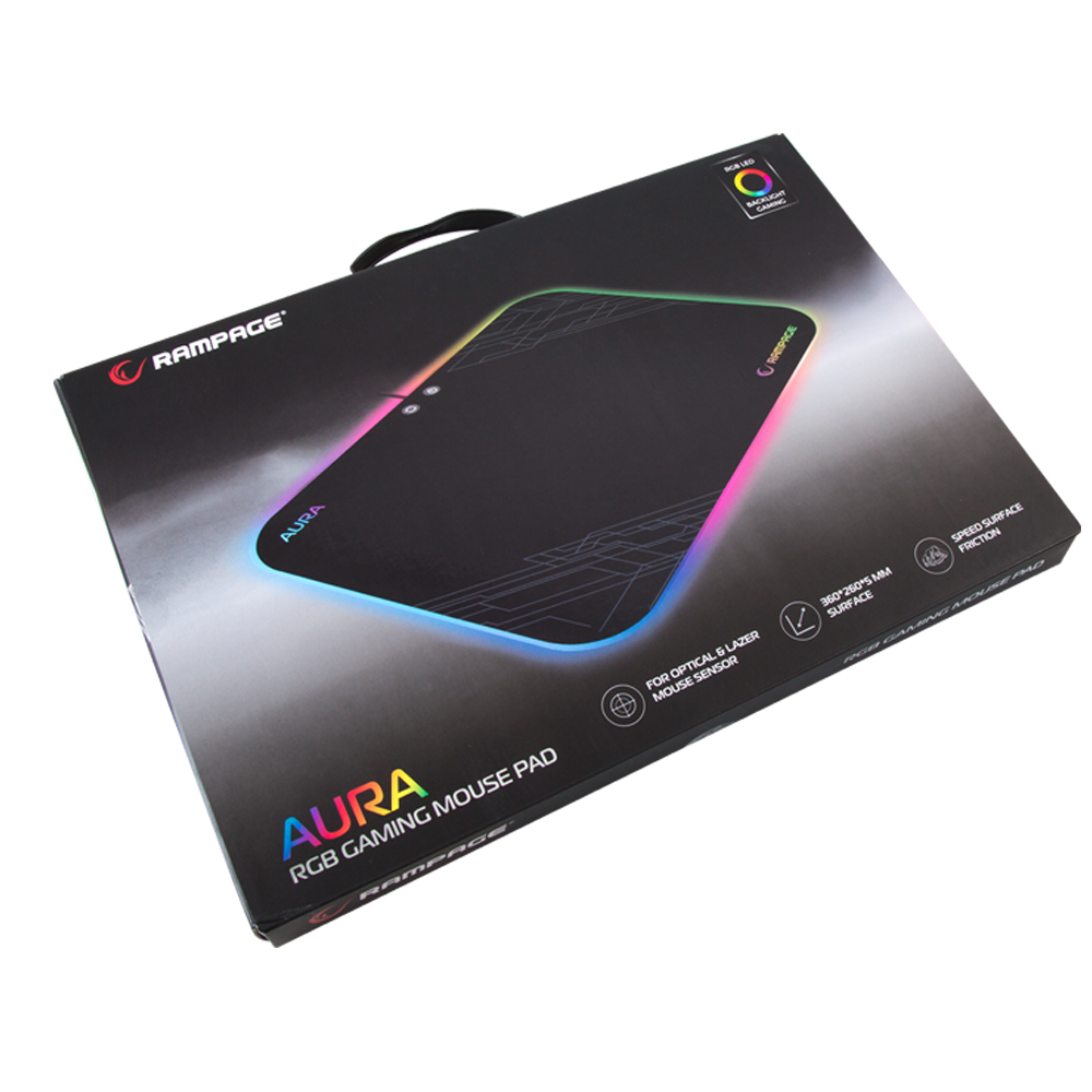 MP-13 360x260x5mm RGB Mouse Pad - Rampage