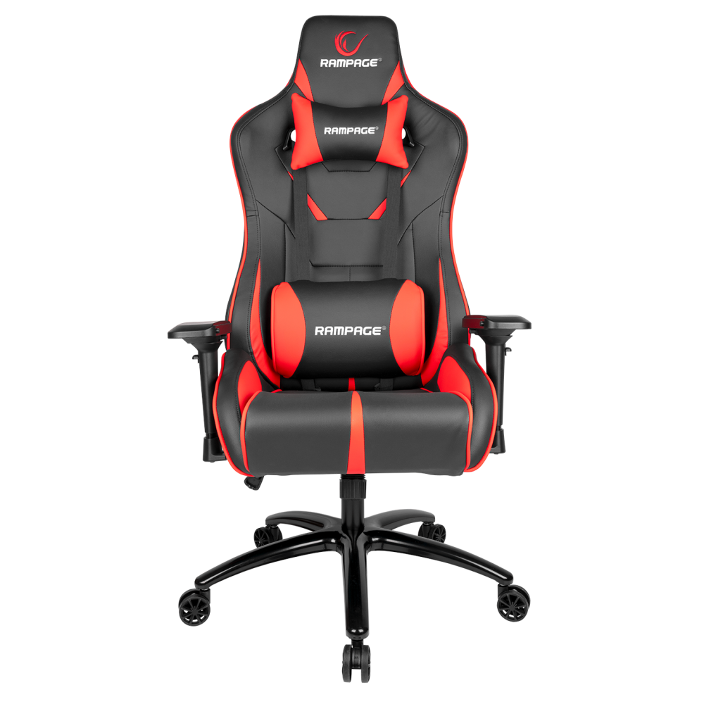 KL-R25 Crown Serisi Siyah/Kırmızı Oyuncu Koltuğu - Rampage
