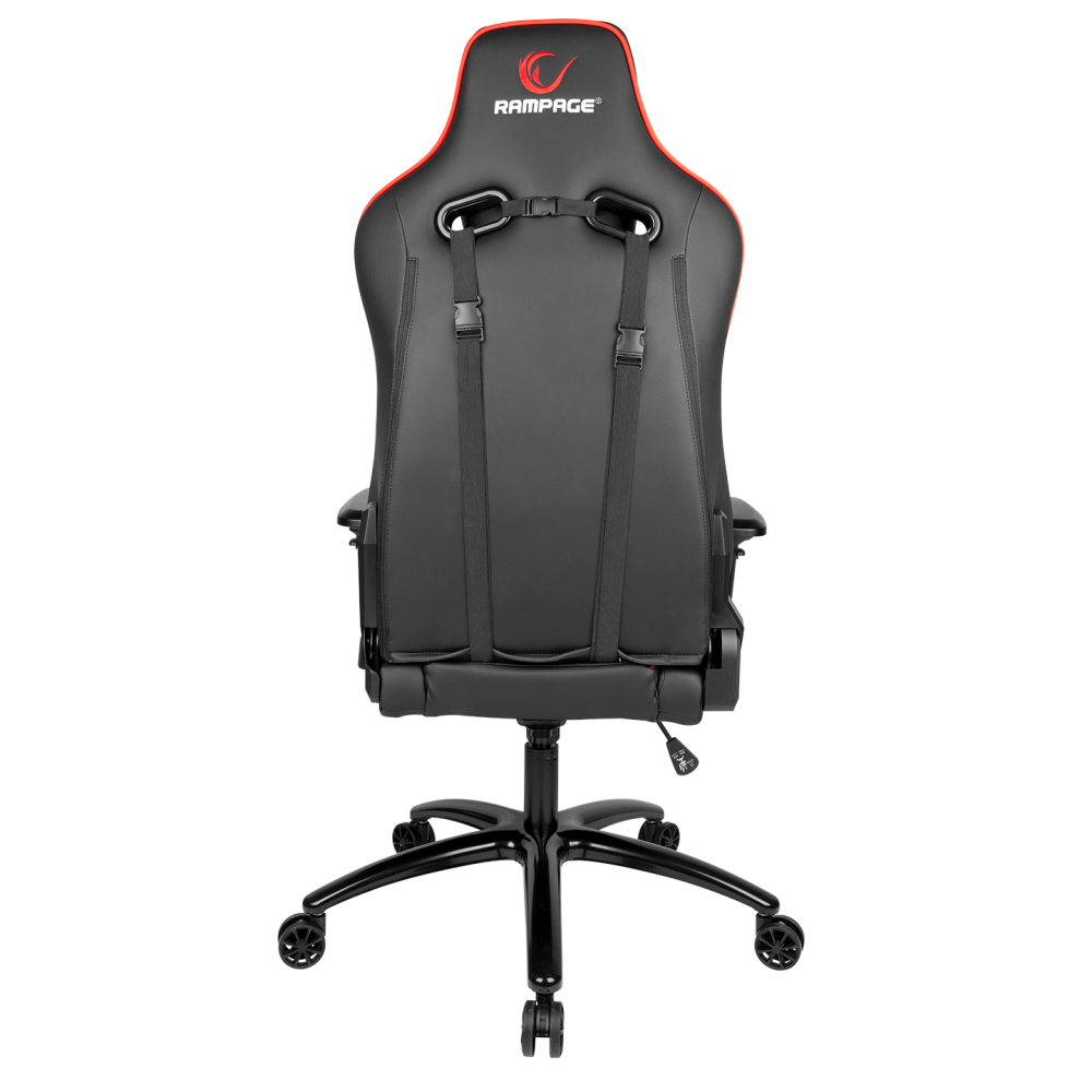 KL-R25 Crown Serisi Siyah/Kırmızı Oyuncu Koltuğu - Rampage