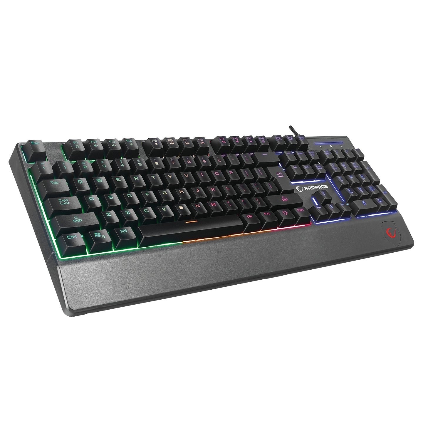 KB-R34 WINNER Semi Mekanik US Layout English Gaming Oyuncu Klavyesi - Rampage