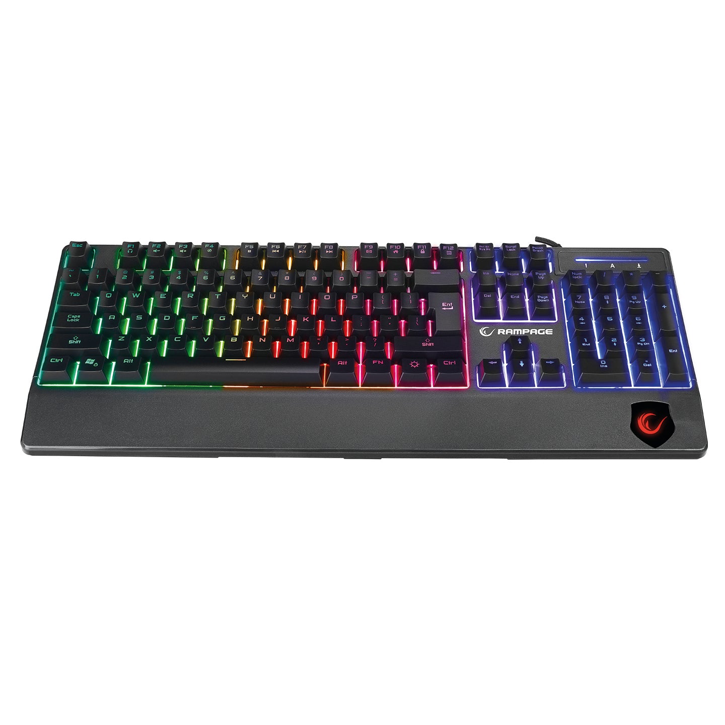 KB-R34 WINNER Semi Mekanik US Layout English Gaming Oyuncu Klavyesi - Rampage