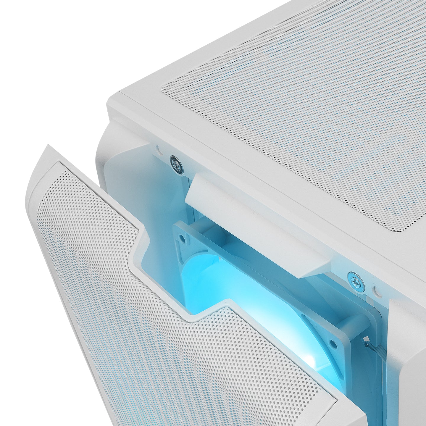 CRAFT Beyaz Mesh ATX Mid-T Gaming Oyuncu Kasası - Rampage