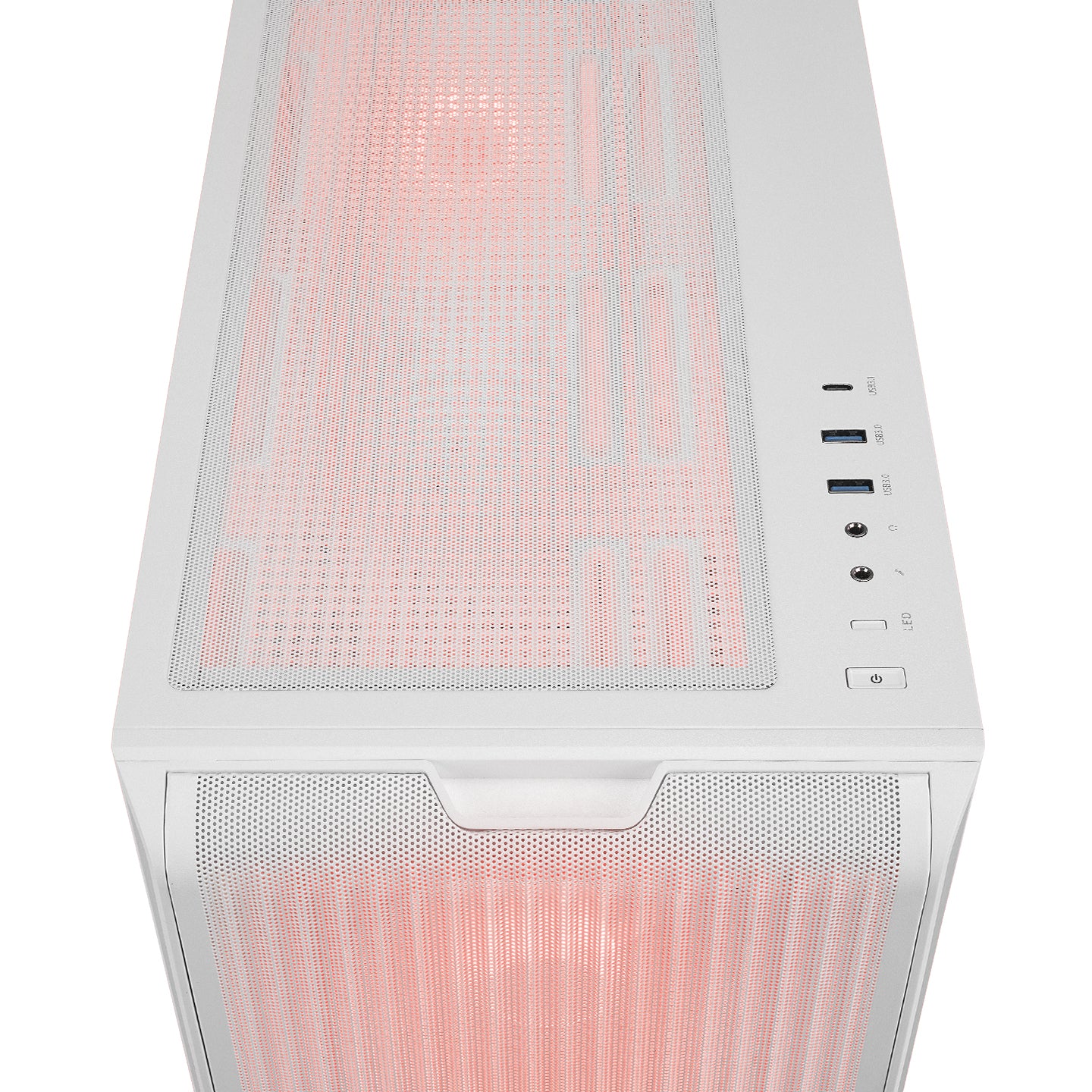 CRAFT Beyaz Mesh ATX Mid-T Gaming Oyuncu Kasası - Rampage