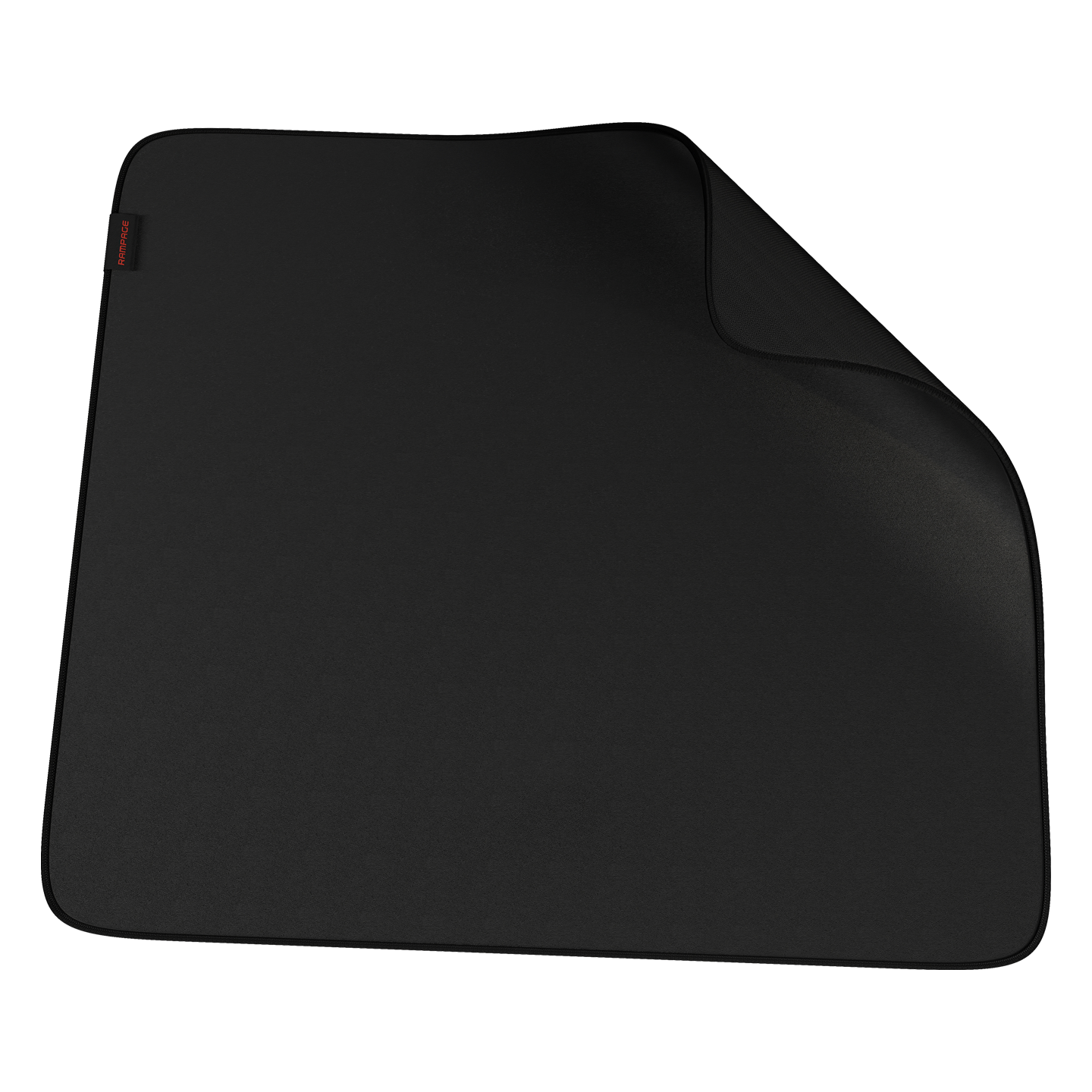 Pulsar Pro L 450x400x4mm Dikişli Neutral Kumaş Siyah Gaming Mouse Pad - Rampage