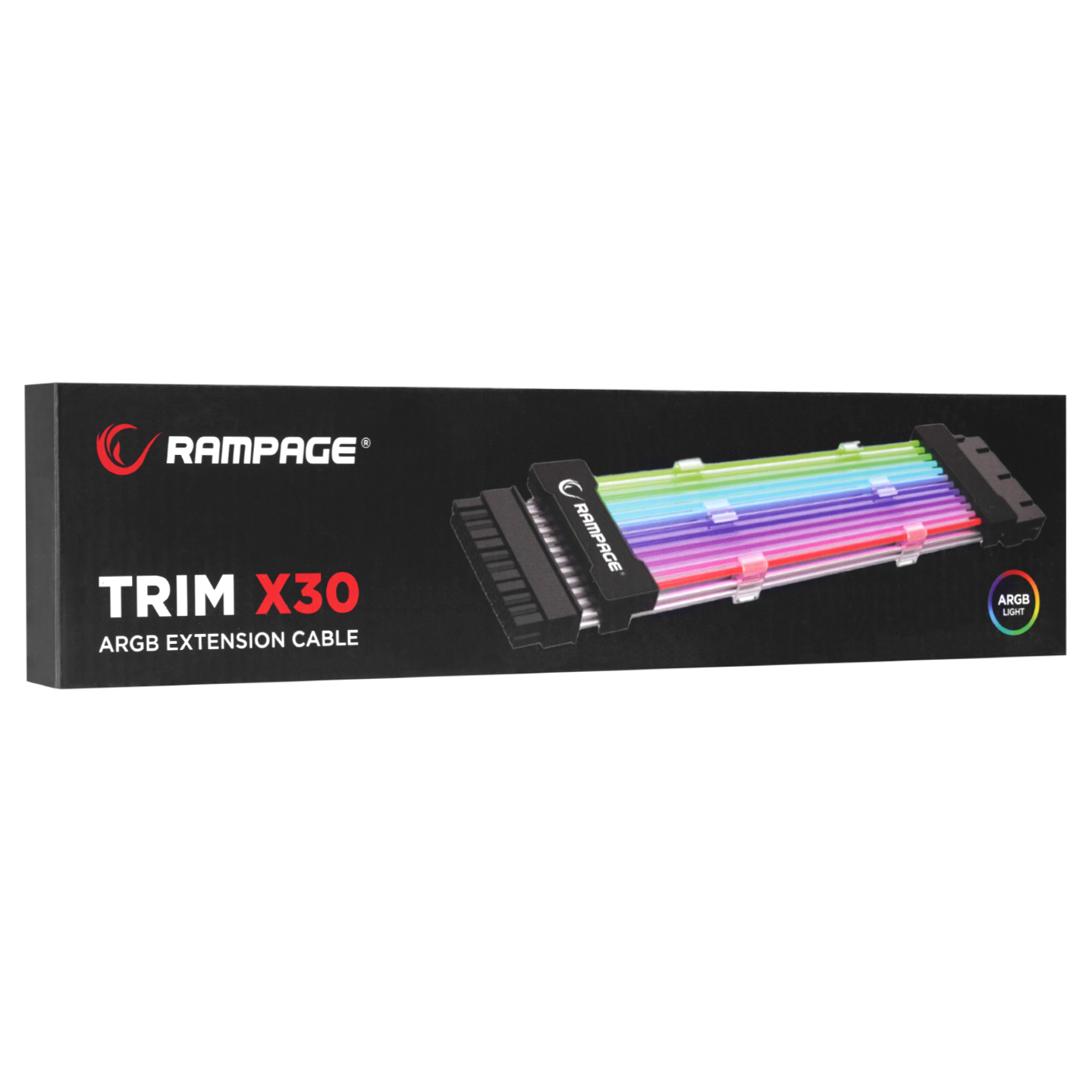 TRIM X30 18AWG ARGB ATX Power Supply 24Pin Uzatıcı Kablo - Rampage
