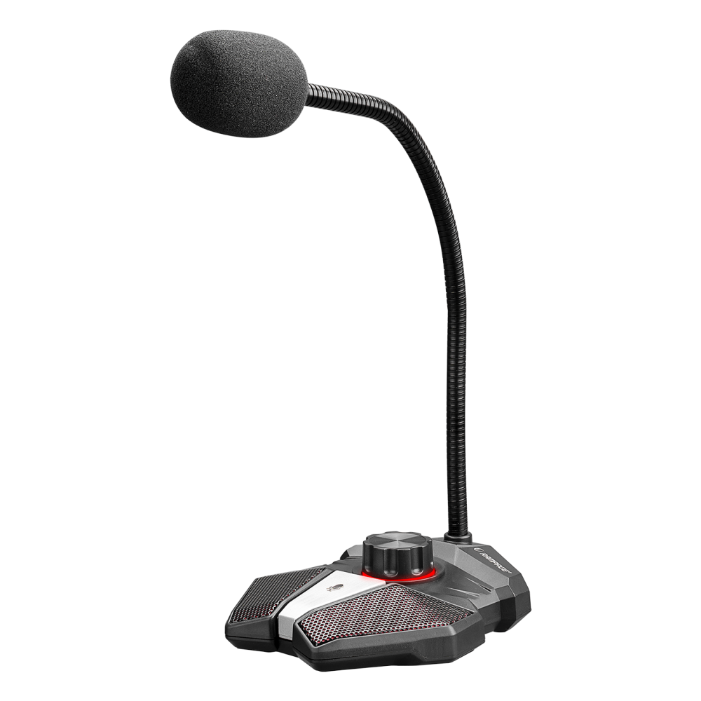 RMX-M8 TORNADO Gri USB Masaüstü Led Mikrofon - Rampage