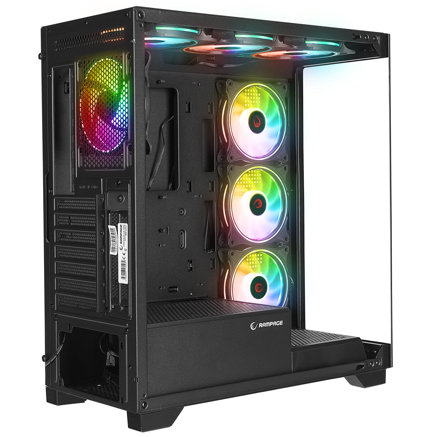 HYDRA V3 BLACK ATX Mid-T Exclusive Gaming Oyuncu Kasası - Rampage