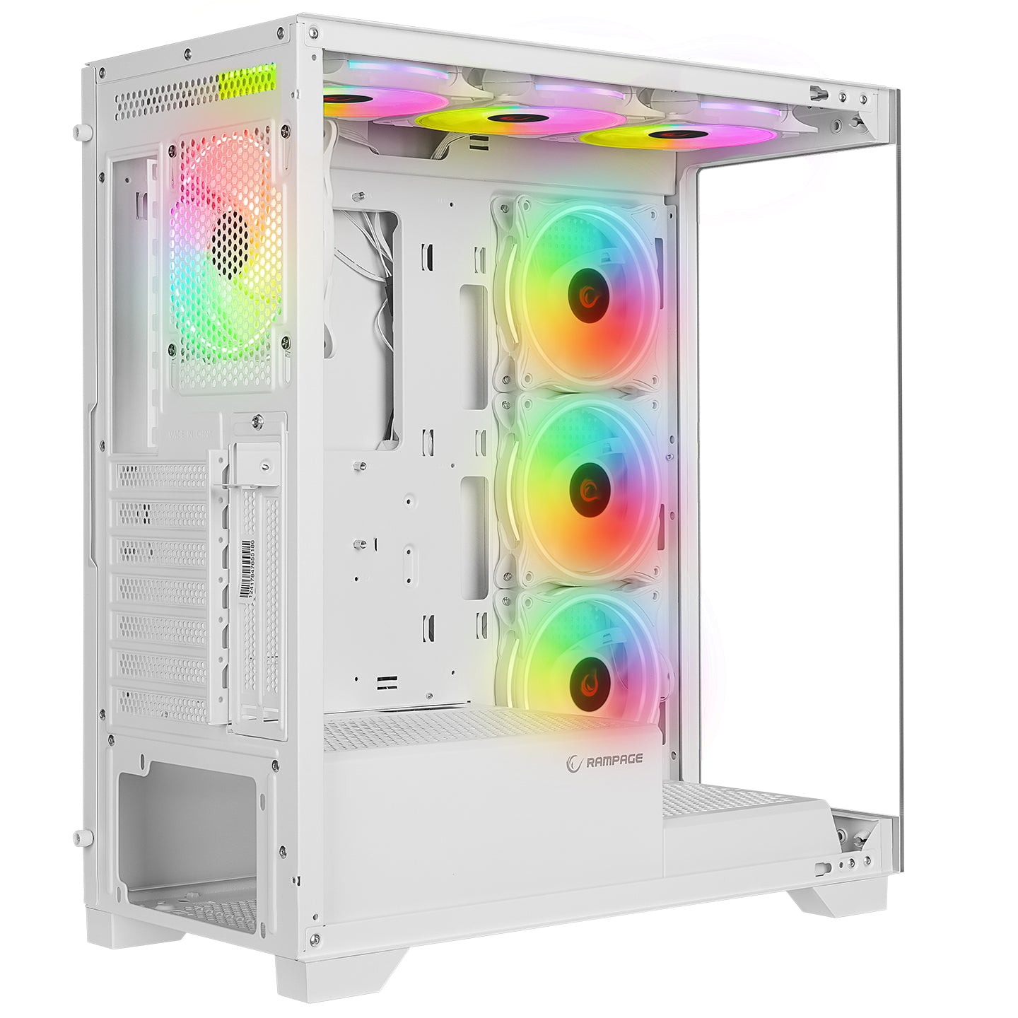 HYDRA V3 WHITE ATX Mid-T Exclusive Gaming Oyuncu Kasası - Rampage