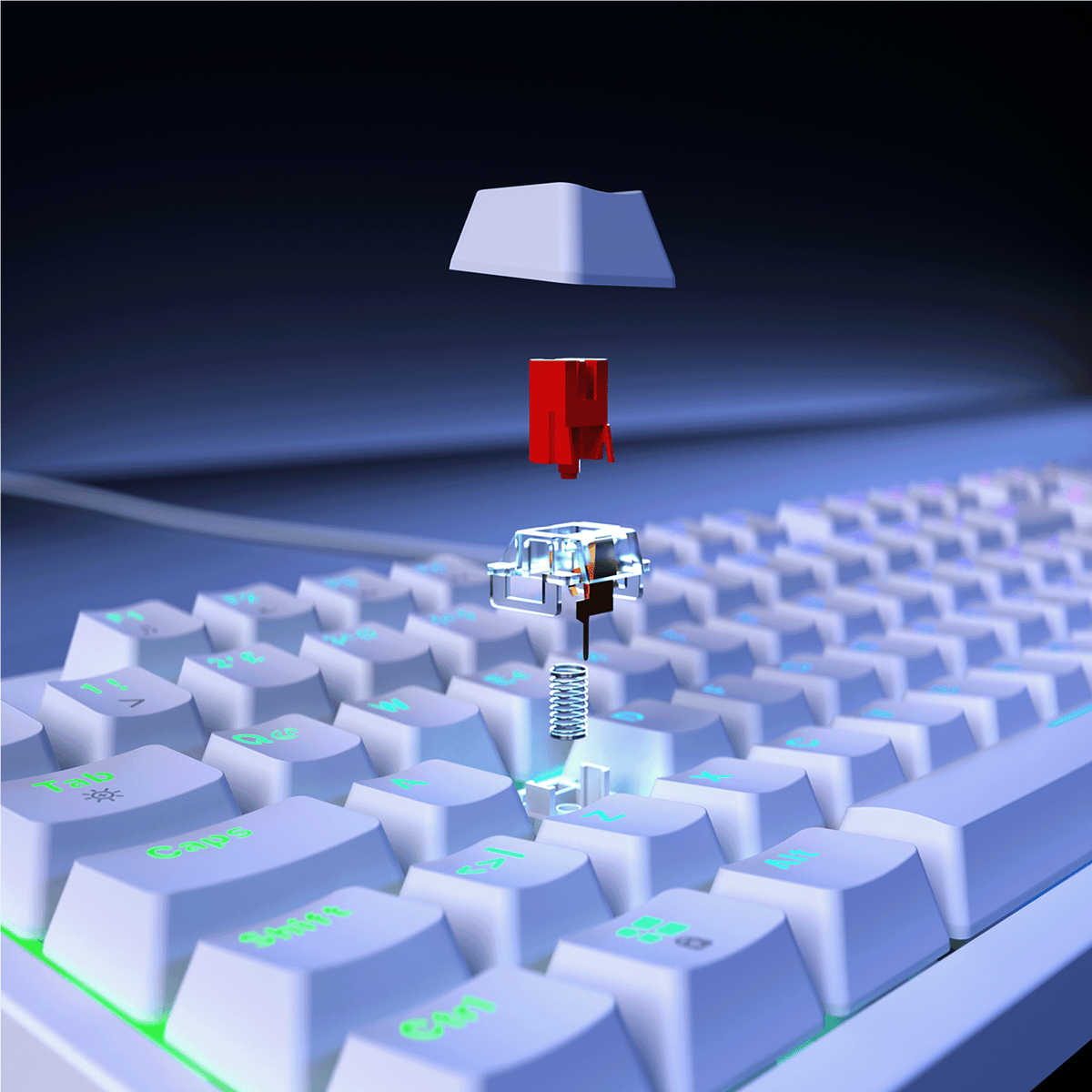 ENIGMA - Red Switch Mekanik Oyuncu Klavyesi