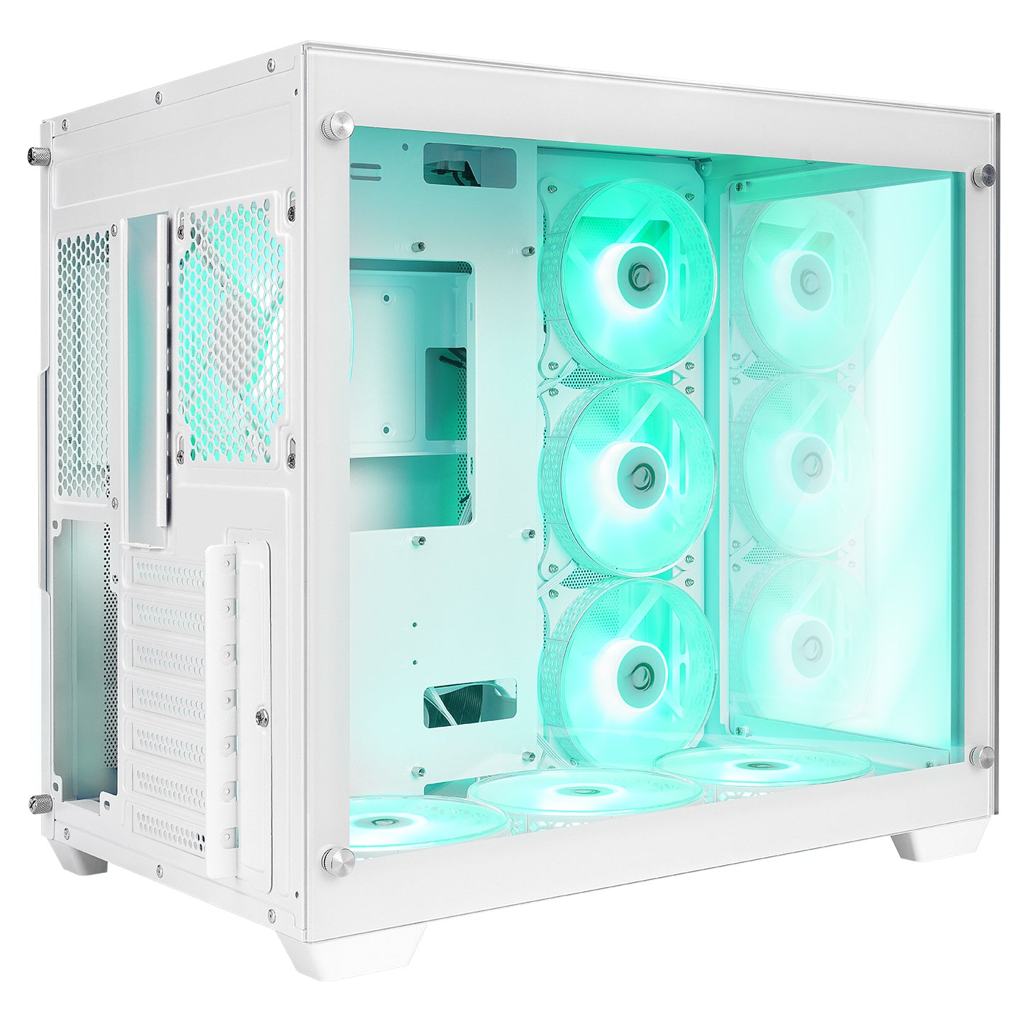 ICEBLADE PRO WHITE Kumandalı ATX Mid-T Gaming Oyuncu Kasası - Rampage