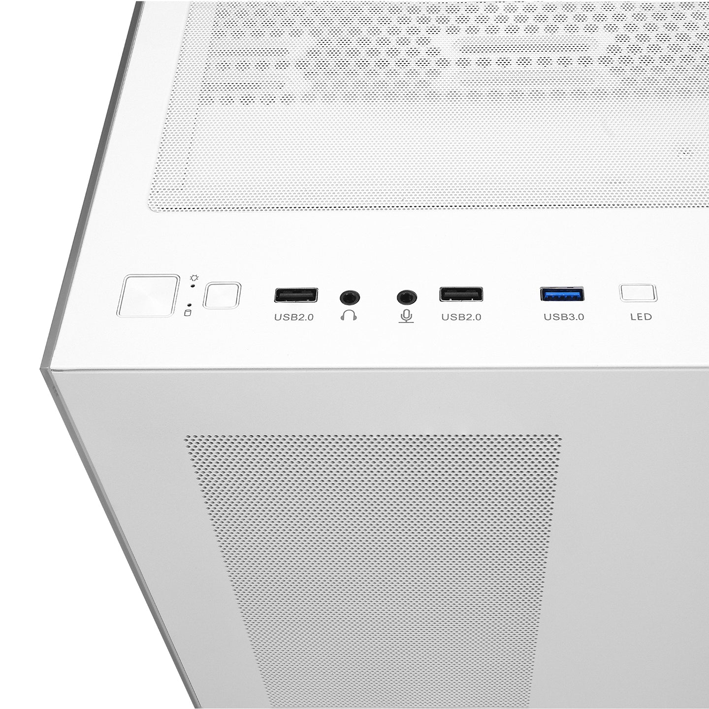 ICEBLADE PRO WHITE Kumandalı ATX Mid-T Gaming Oyuncu Kasası - Rampage