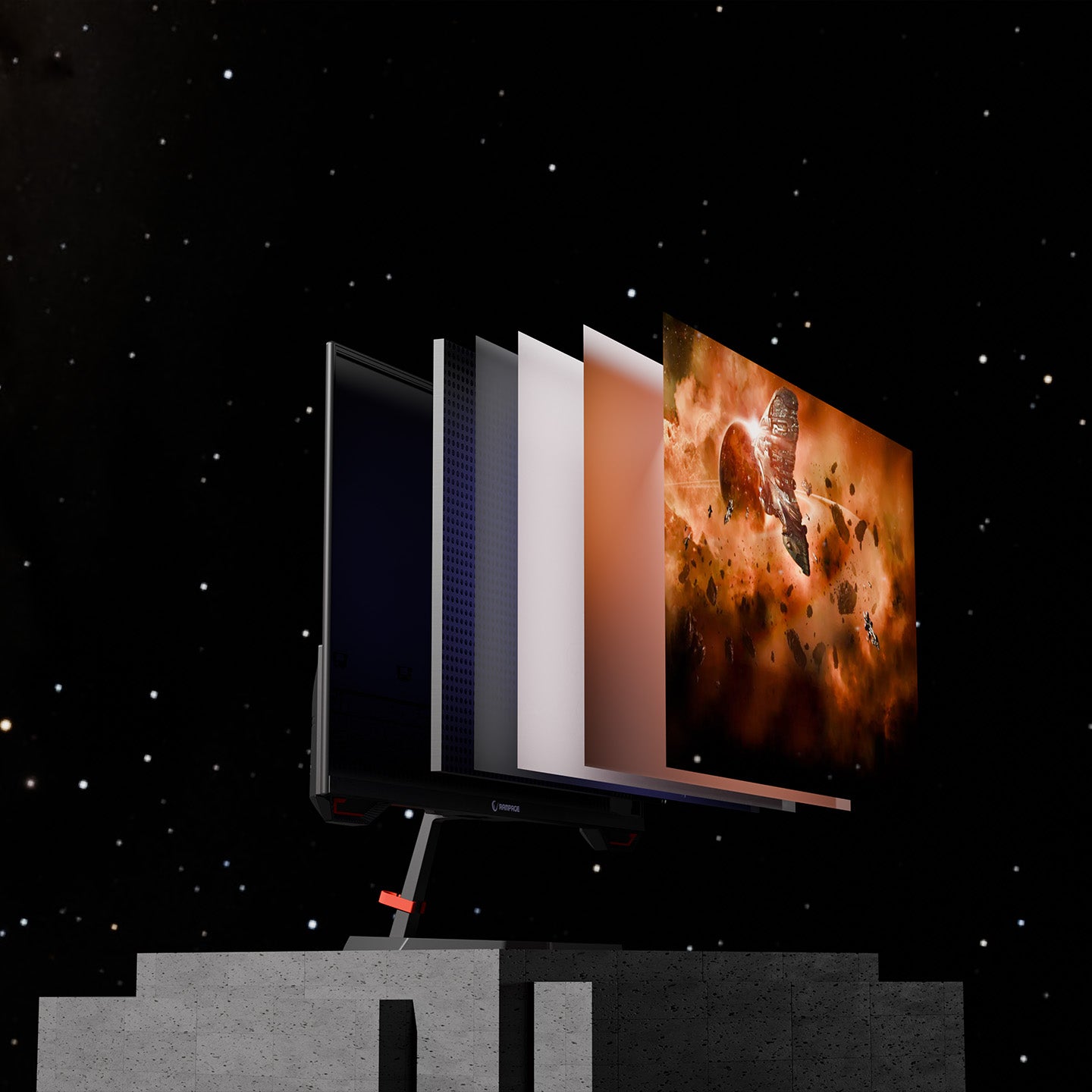 25 (24.5'') 200Hz 0.5ms FAST IPS Oyuncu Monitörü