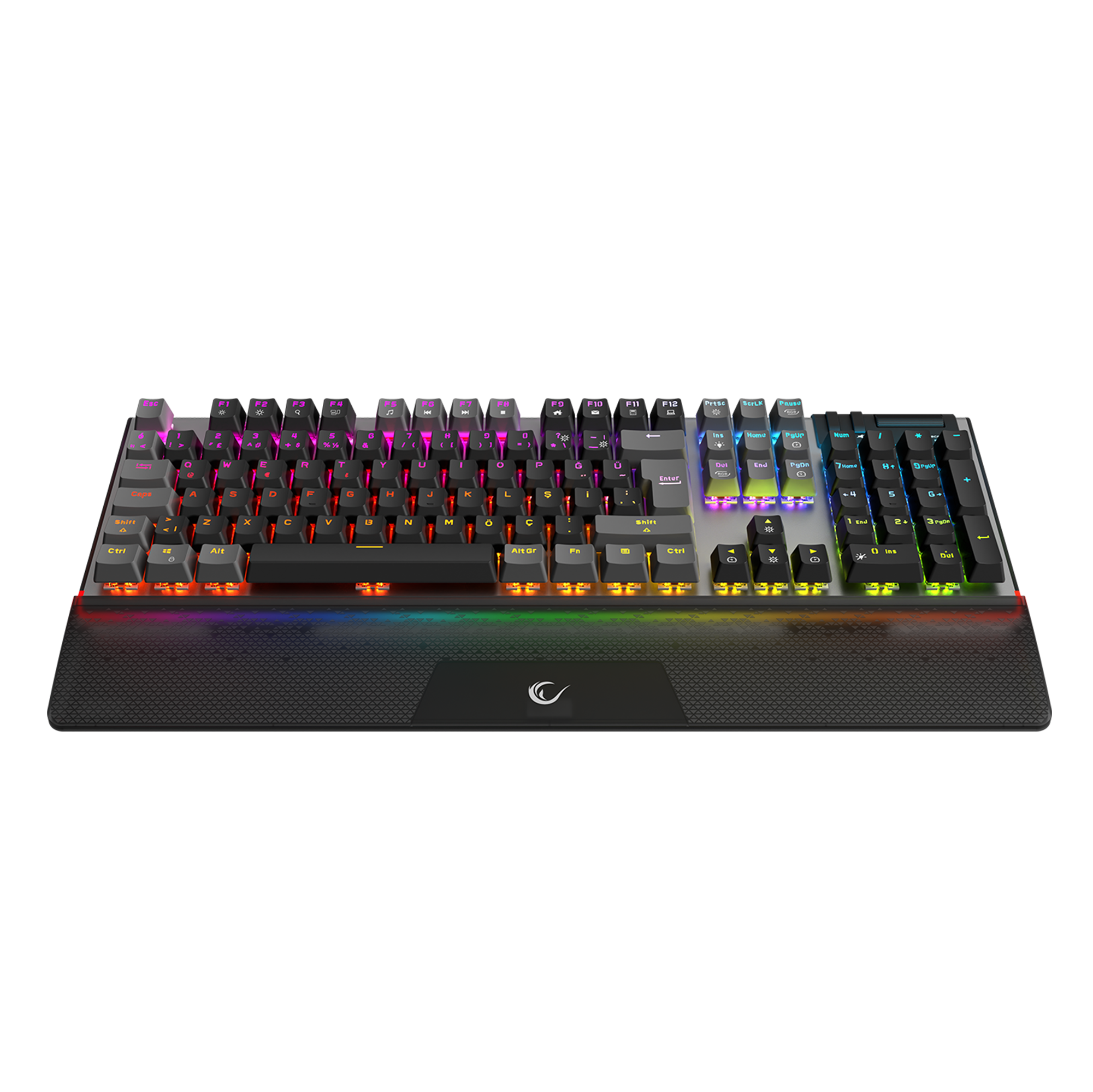 Carbon Pro Outemu Red Switch Wireless Mechanical Gaming Keyboard - Black/Gray