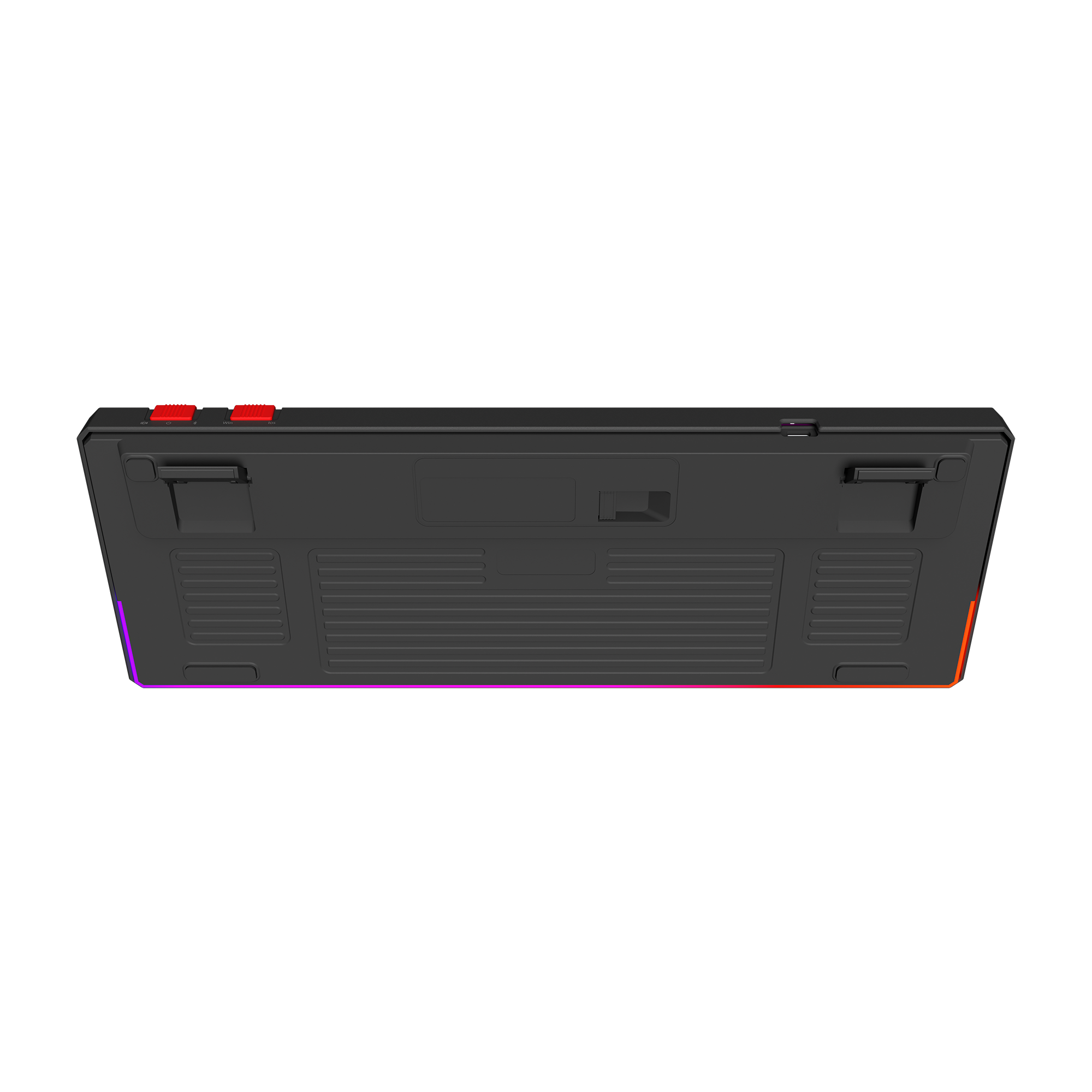 YORU TKL PRO - RGB Red Switch Mekanik Kablosuz Oyuncu Klavyesi- Siyah/Gri