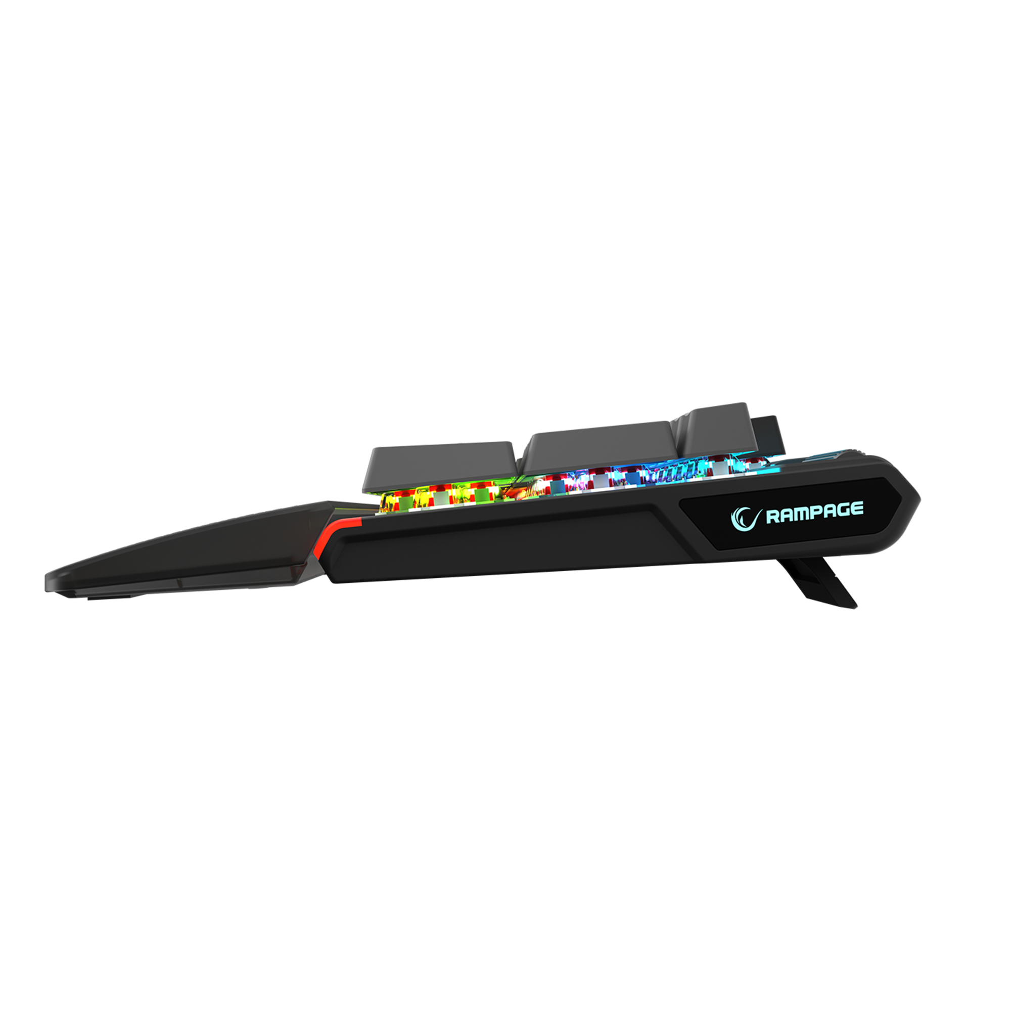 Carbon Pro Outemu Red Switch Wireless Mechanical Gaming Keyboard - Gray/Black