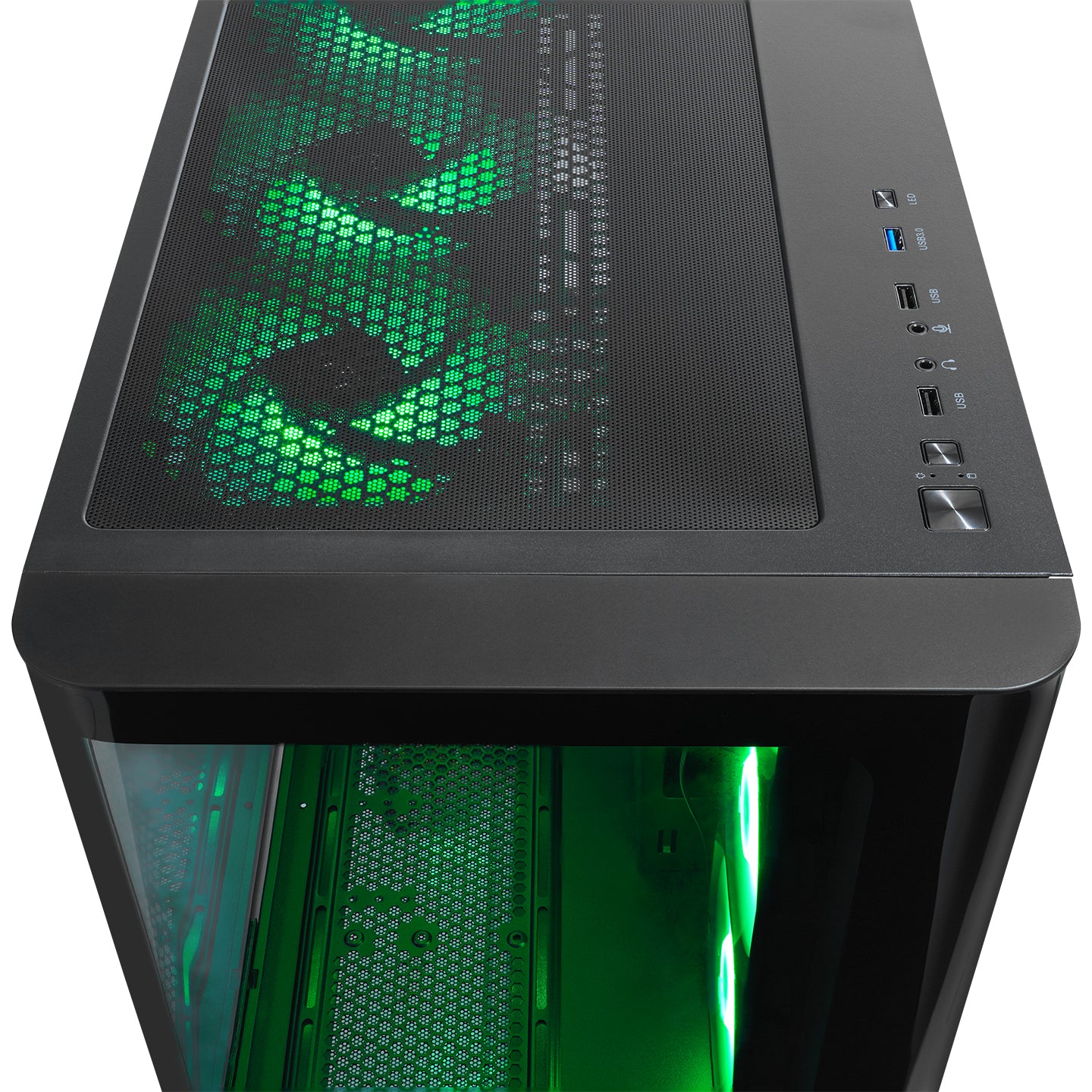 LOOPY PLUS Siyah 950W 80 Plus Kumandalı ATX Mid-T Gaming Oyuncu Kasası - Rampage