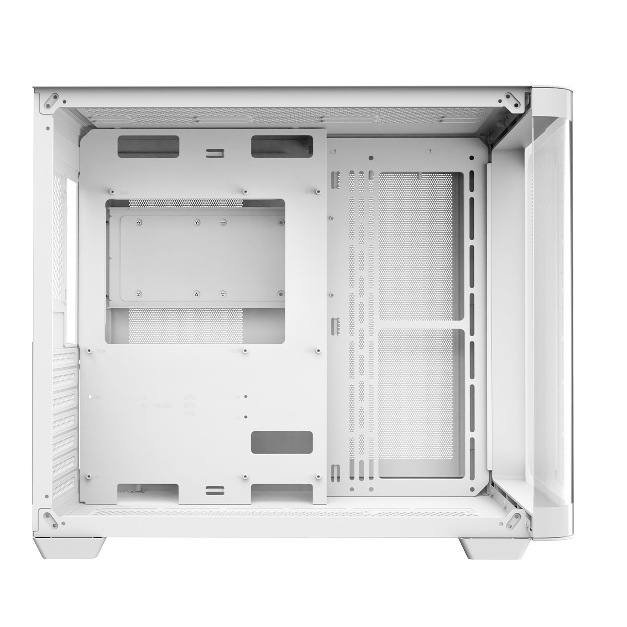 Loopy Plus 950W 80 Plus 7x12cm ARGB Fan Kumandalı Atx Mid-T Oyuncu Kasası-Beyaz
