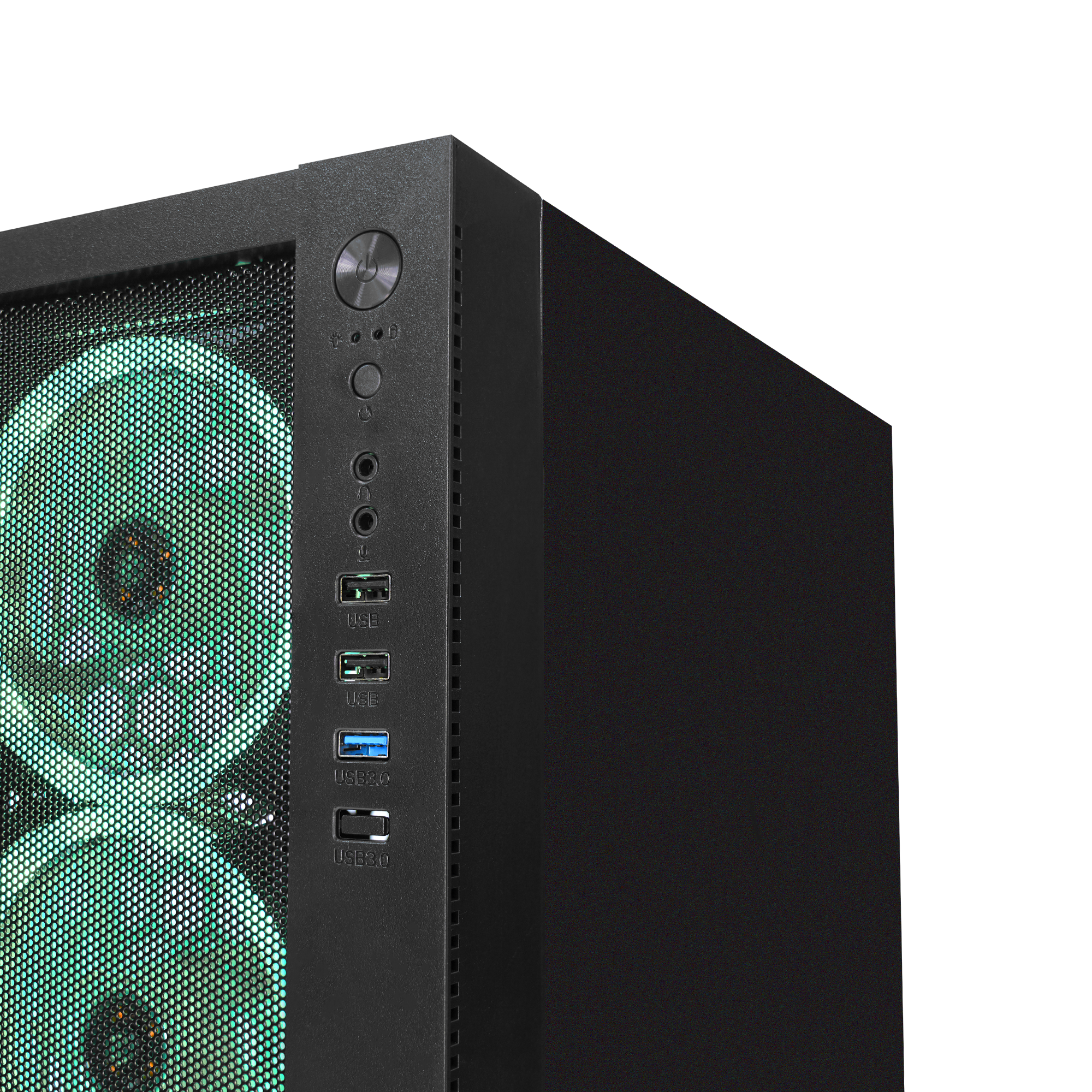 650W 80 Plus Bronze M-ATX Temperli 4x12cm RGB Fan Oyuncu Kasası