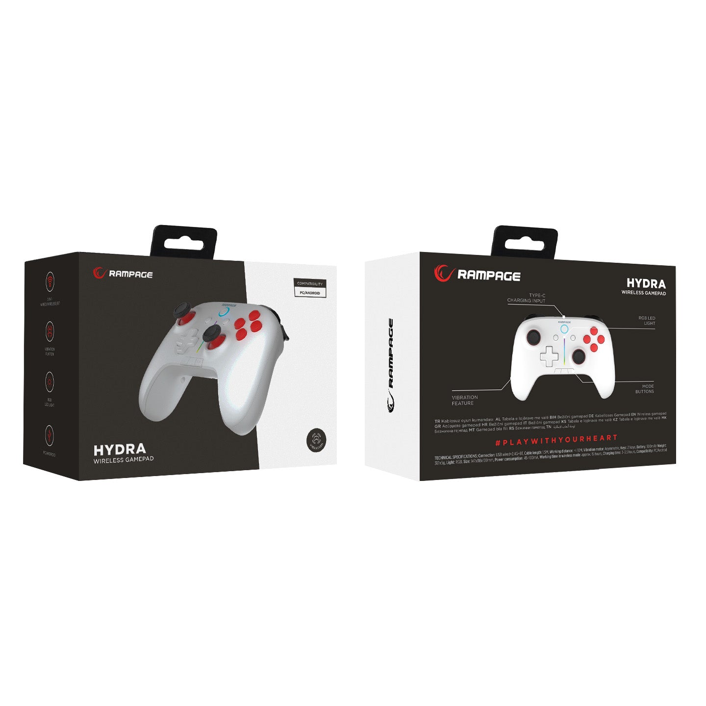 HYDRA - Kablosuz Oyun Kolu Gamepad