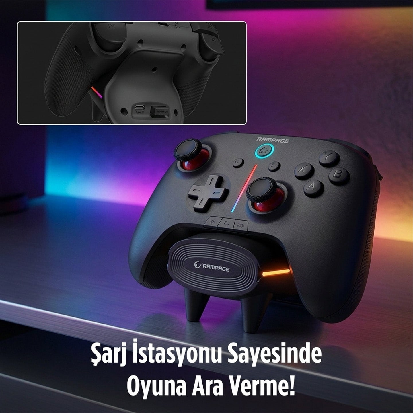 Kablosuz Oyun Kolu Gamepad