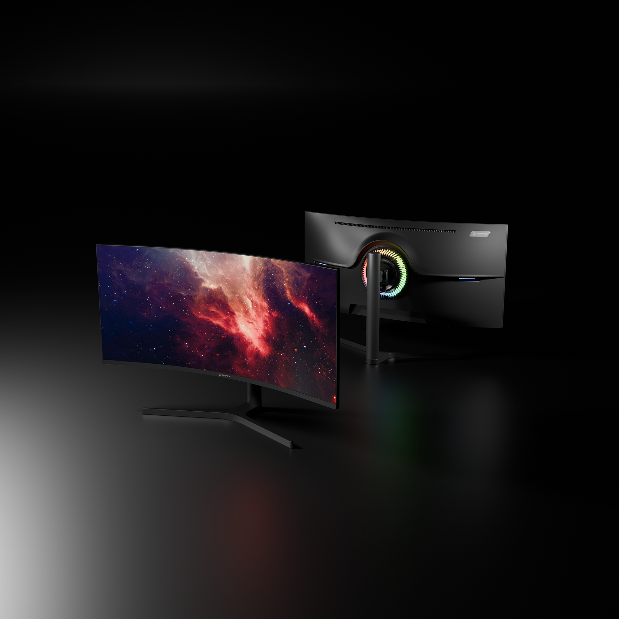 Cyclops CY34R180 34'' 180Hz Fast VA HDR Freesync Pivot PC Curved Gaming Monitor