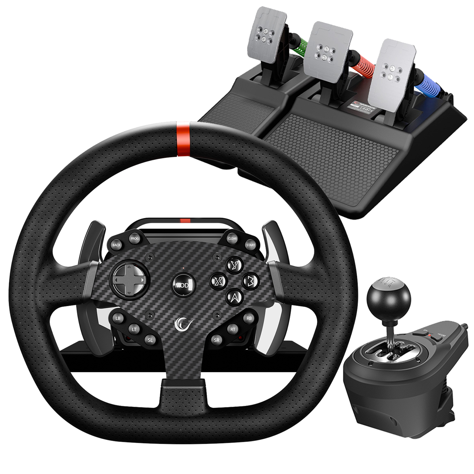 Only PC-3 Pedallı Vitesli Force Feedback Oyuncu Direksiyonu