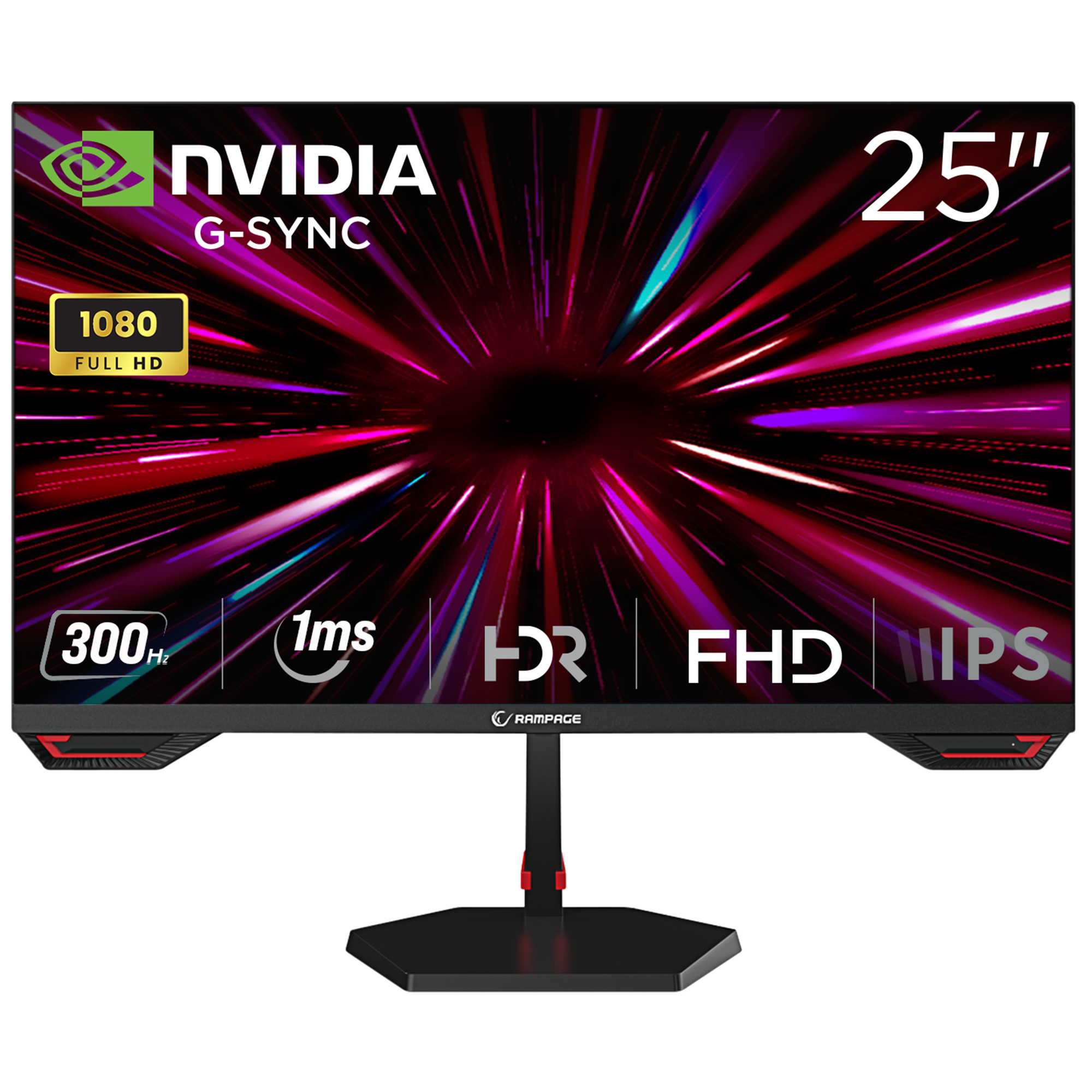 Crimson CR25R300F 25 (24.5”) 300Hz 0.5ms Gaming Monitor