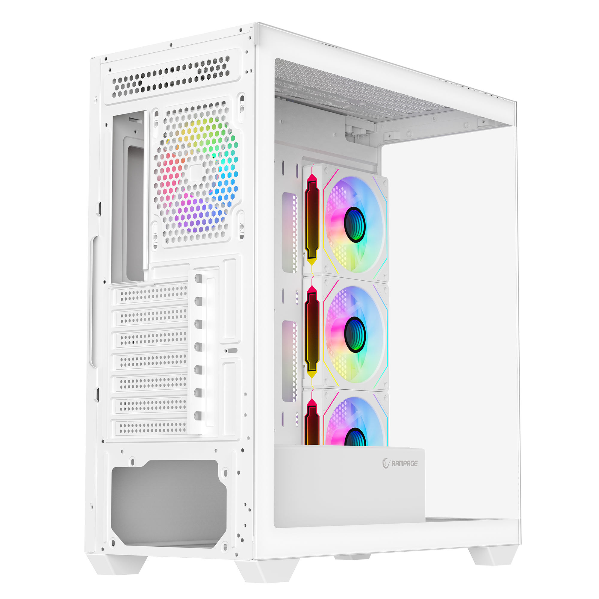 V4 750W 80 Plus Atx Mid-T Oyuncu Kasası-Beyaz