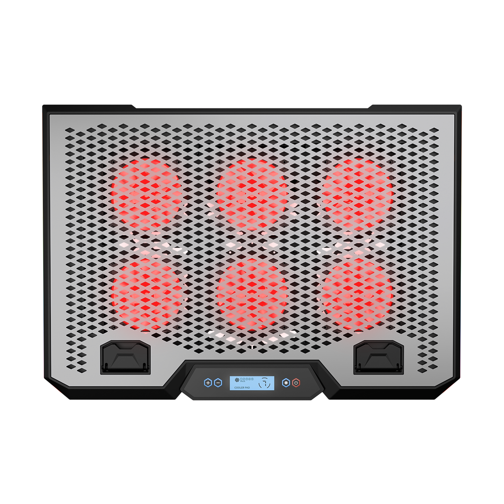 RGB 6 Fanlı LCD Ekranlı 13-15.6 inç Notebook Soğutucu Stand