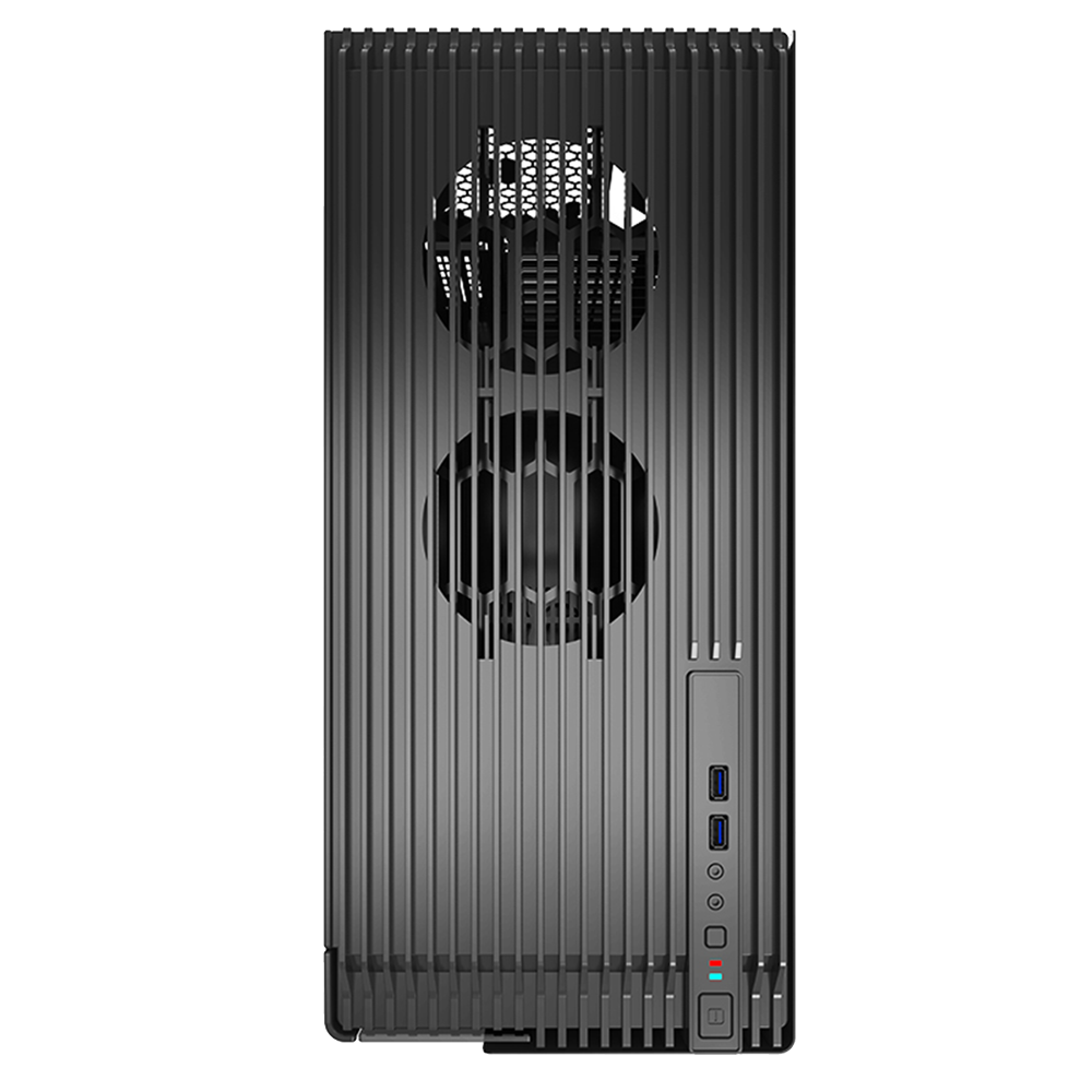 CARBON Siyah 4* RGB Halka Fan Oyuncu Kasası - Rampage