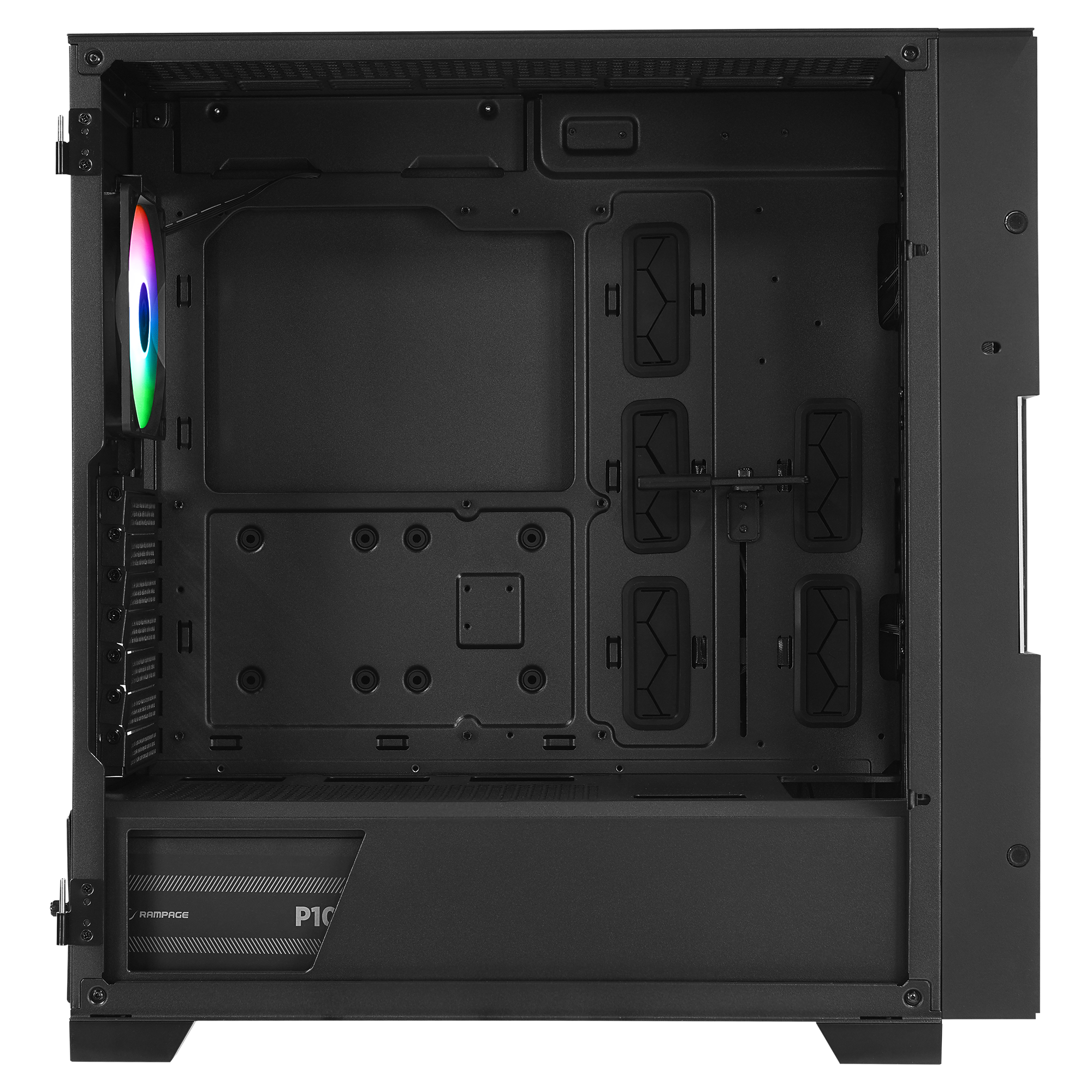 1000W 80 Plus 4x12CM ARGB Fan+Type-C ATX Mid-T Oyuncu Kasası