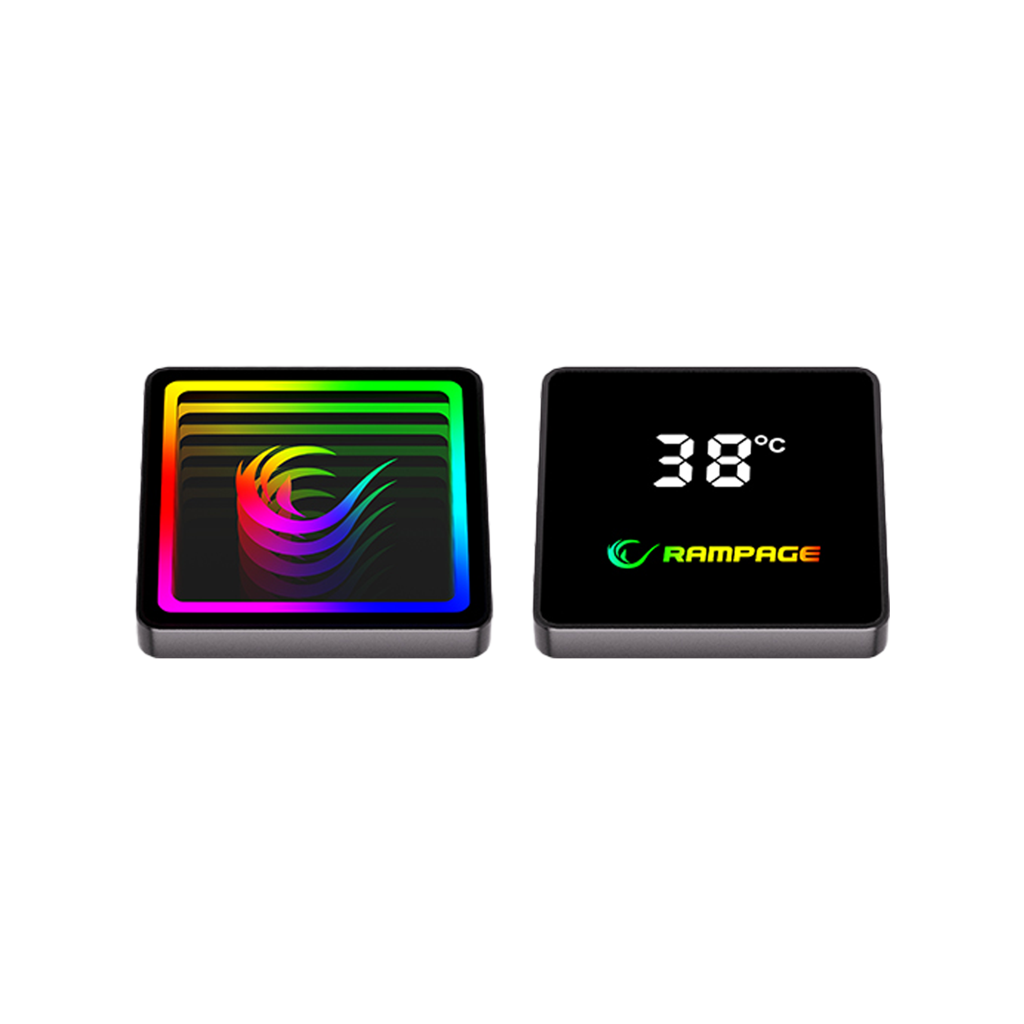 ARGB LGA1700/1851 / AM5 Uyumlu 360mm Sıvı Soğutmalı CPU Fan-Beyaz