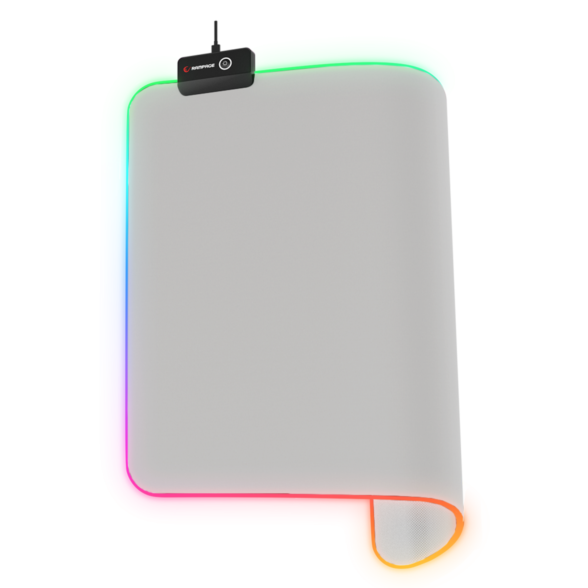 Pulsar M (MP-21) Gri 252x328 mm RGB Ledli Mouse Pad